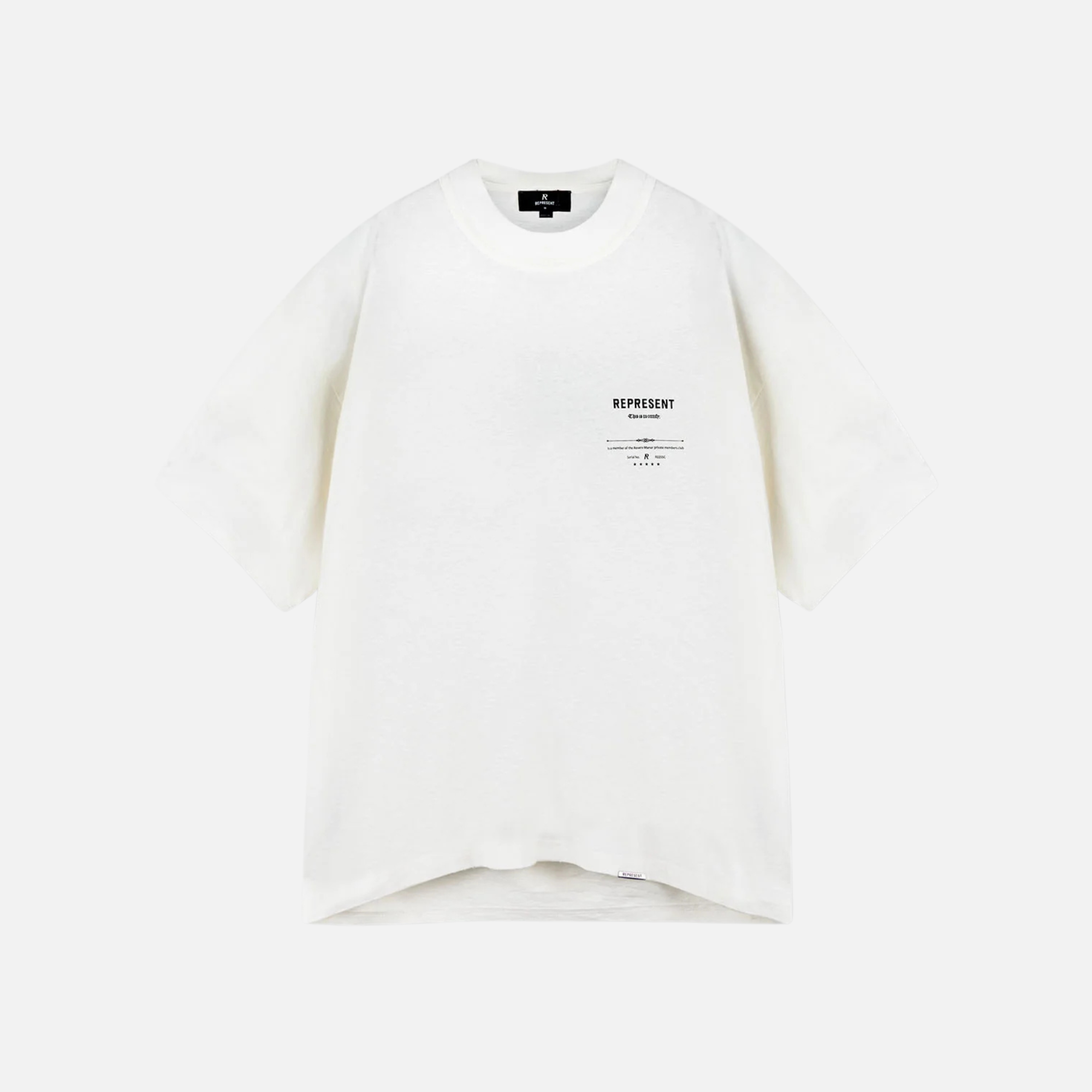 Represent Aged White Revere Manor T-Shirt