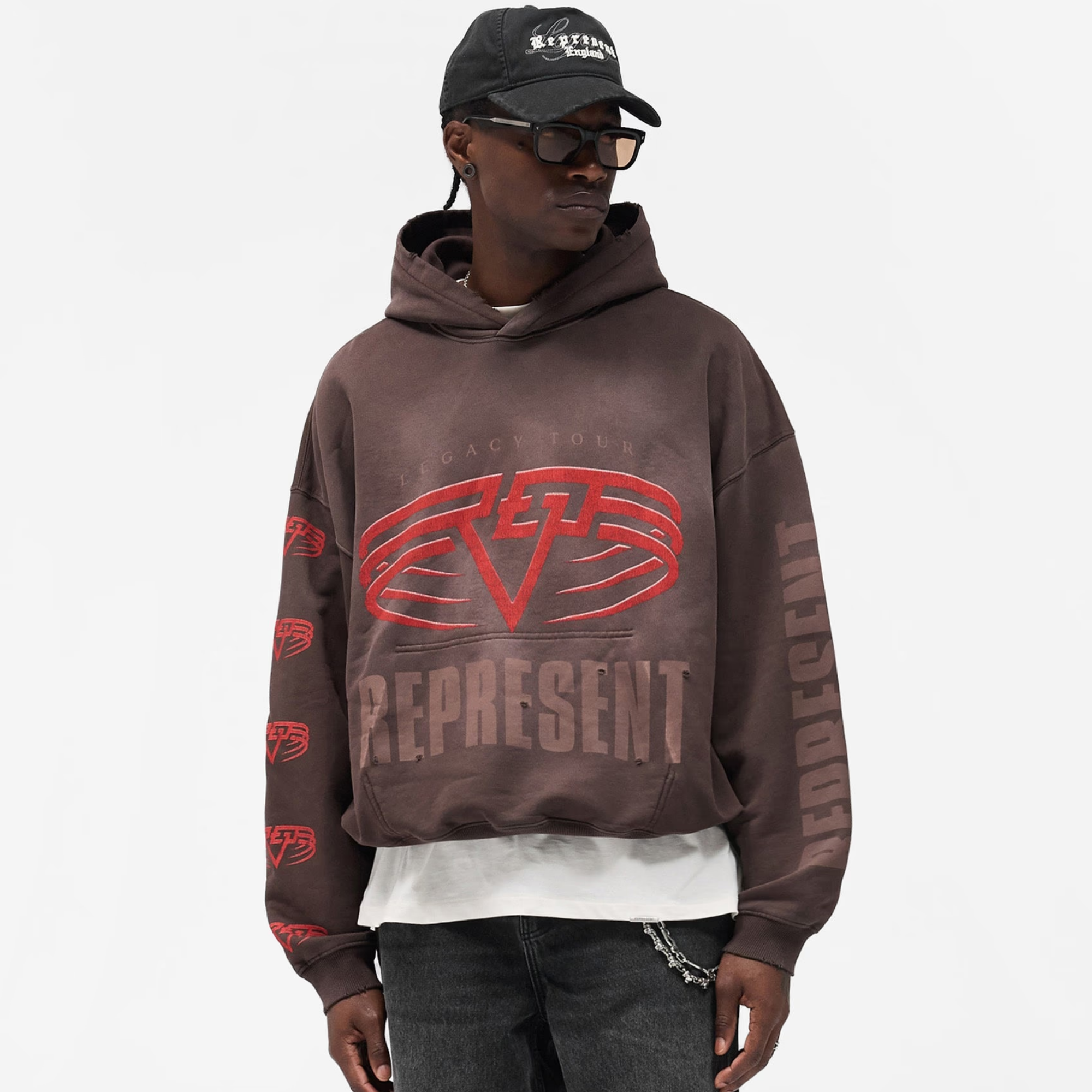 Represent Living Legacy Nero Tour Reversible Hoodie