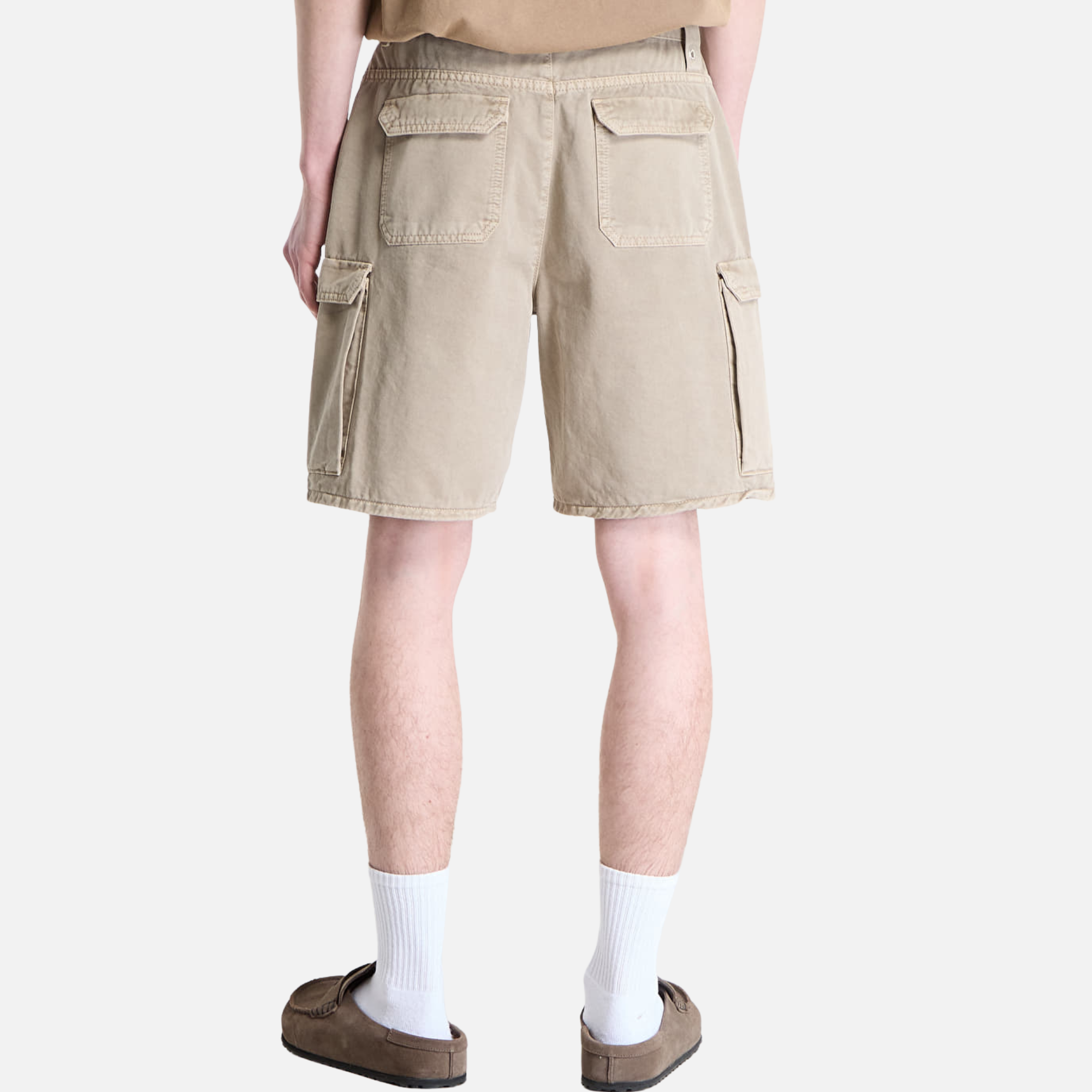 Represent Loaded Beige Cargo Shorts