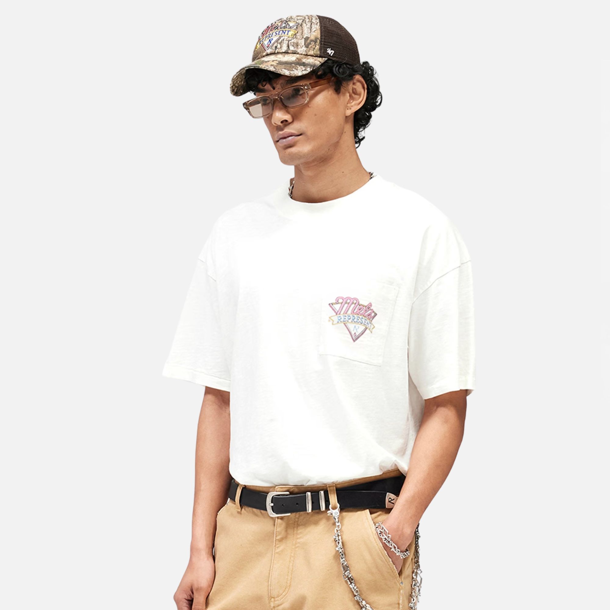 Represent Mel's Diner White T-Shirt