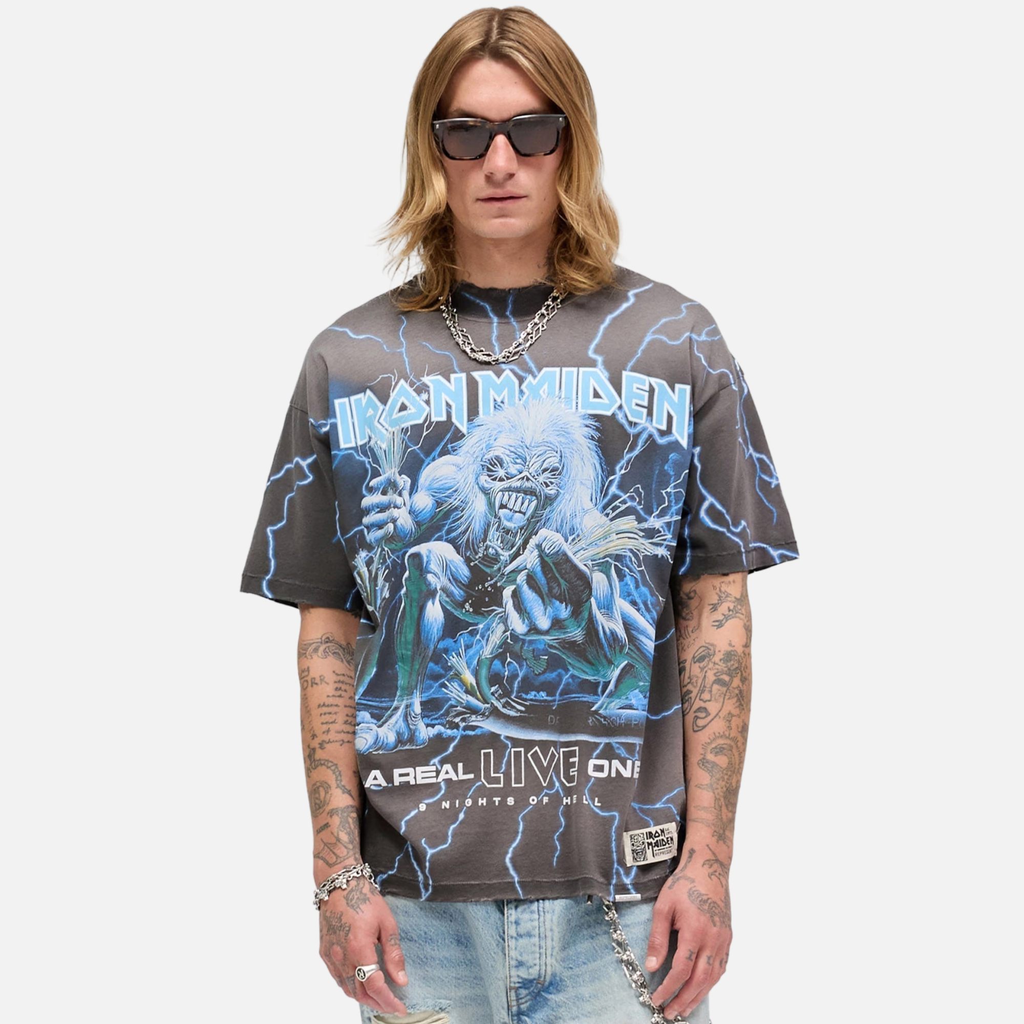 Represent x Iron Maiden A Real Live One T-Shirt