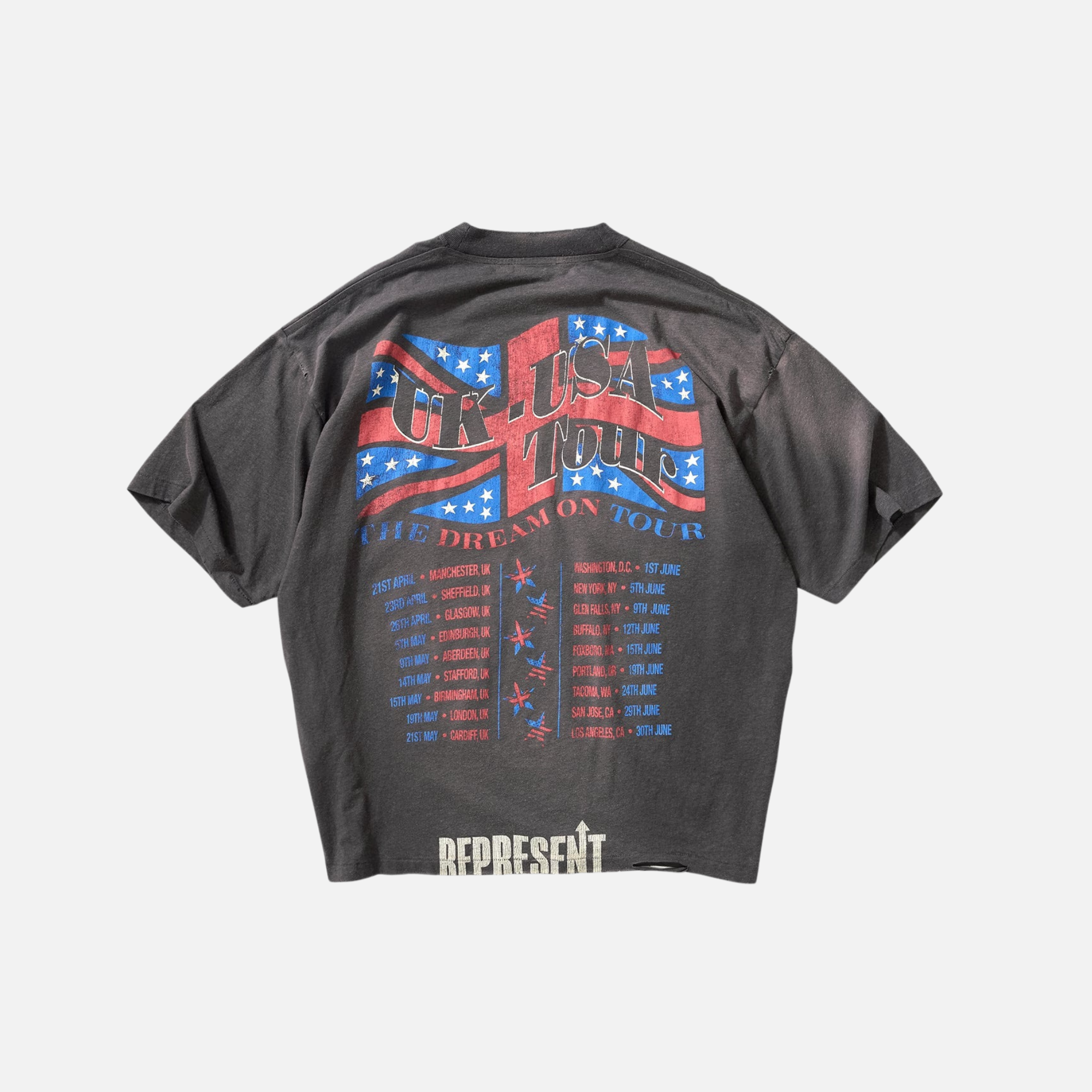 Represent Dream On Tour Grey T-Shirt