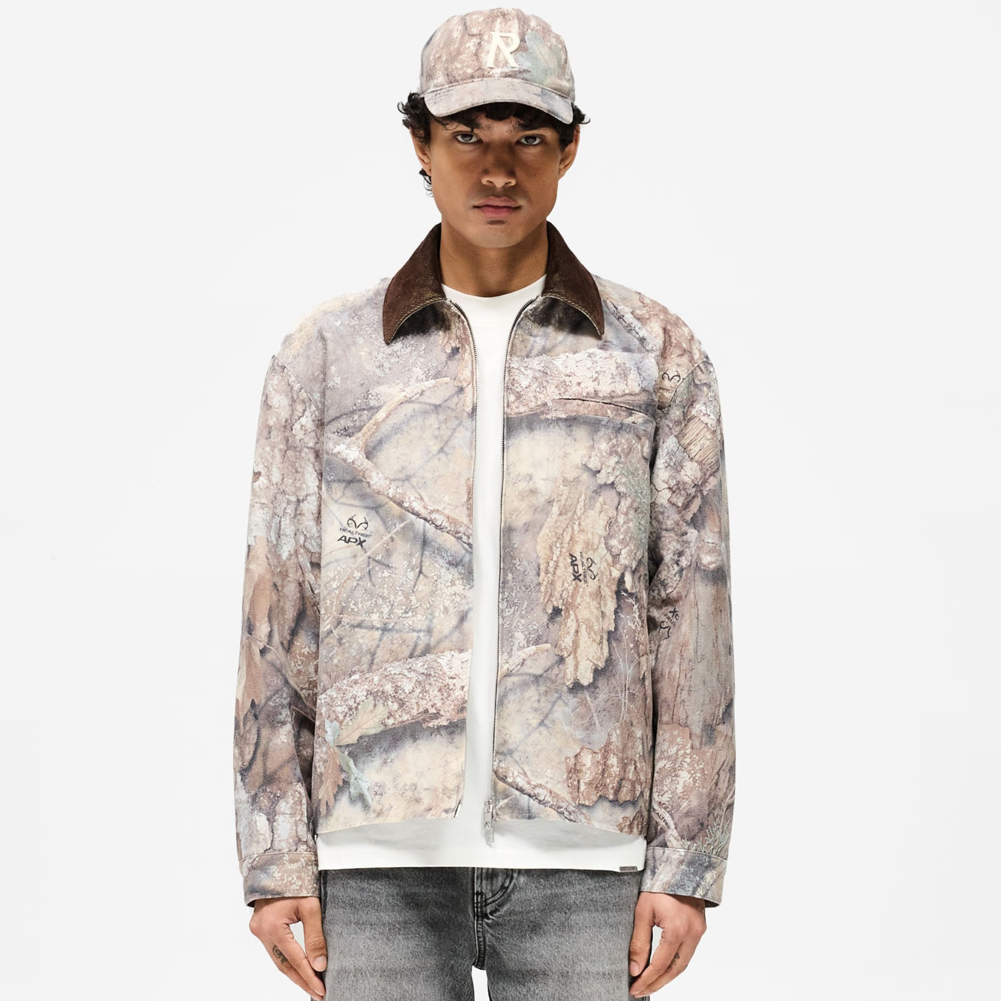 Represent Real Tree Camo Trucker Jacket – Puffer Reds