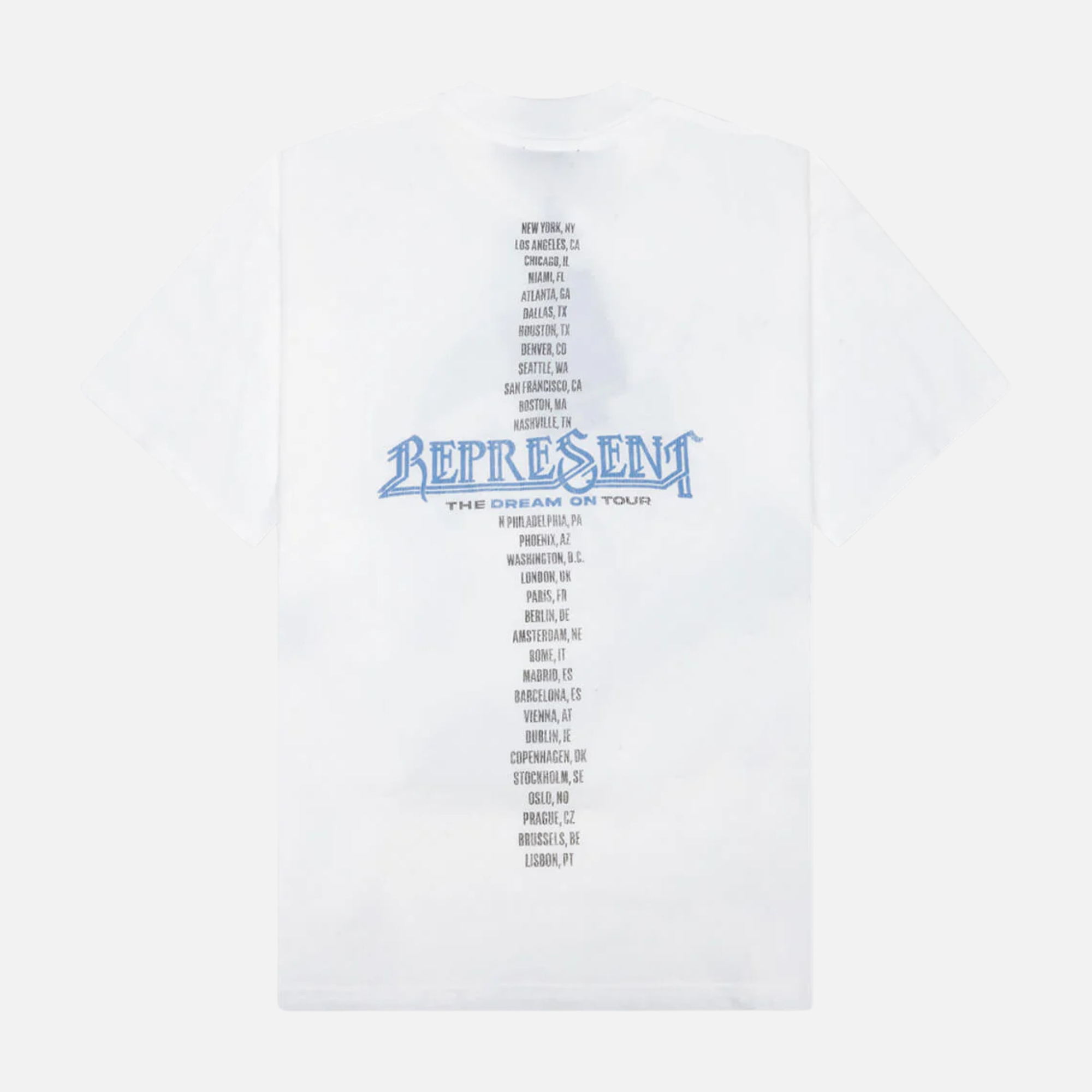 Represent Golden Tour White T-Shirt