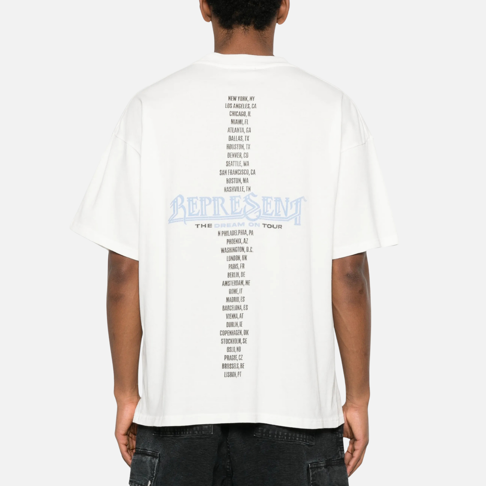 Represent Golden Tour White T-Shirt