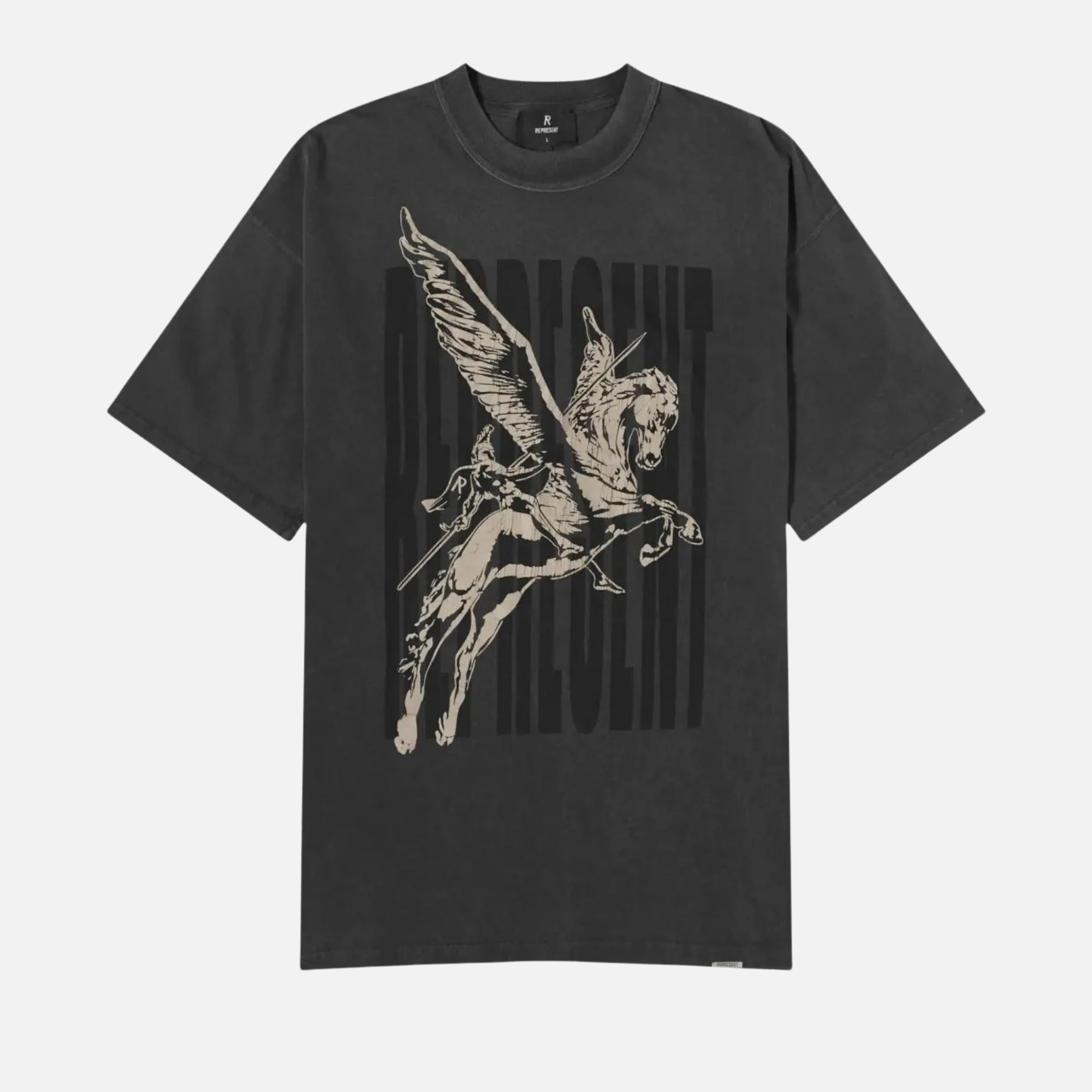 Represent Aged Black Spirits Mascot T-Shirt