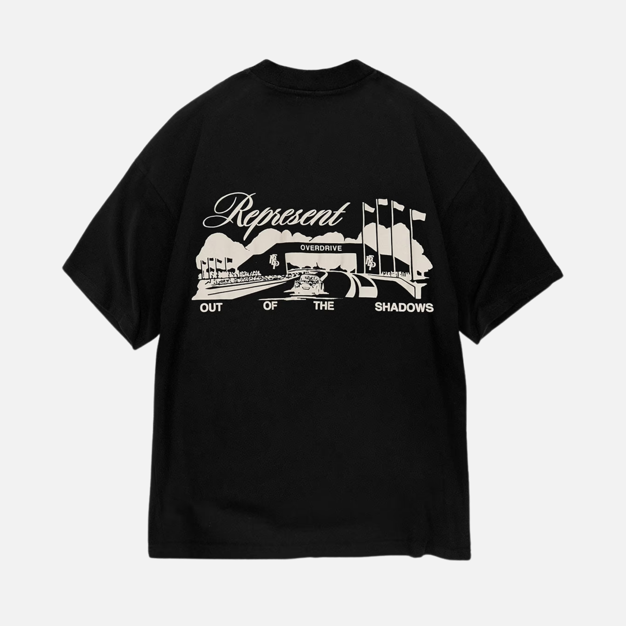 Represent Black Raceway T-Shirt
