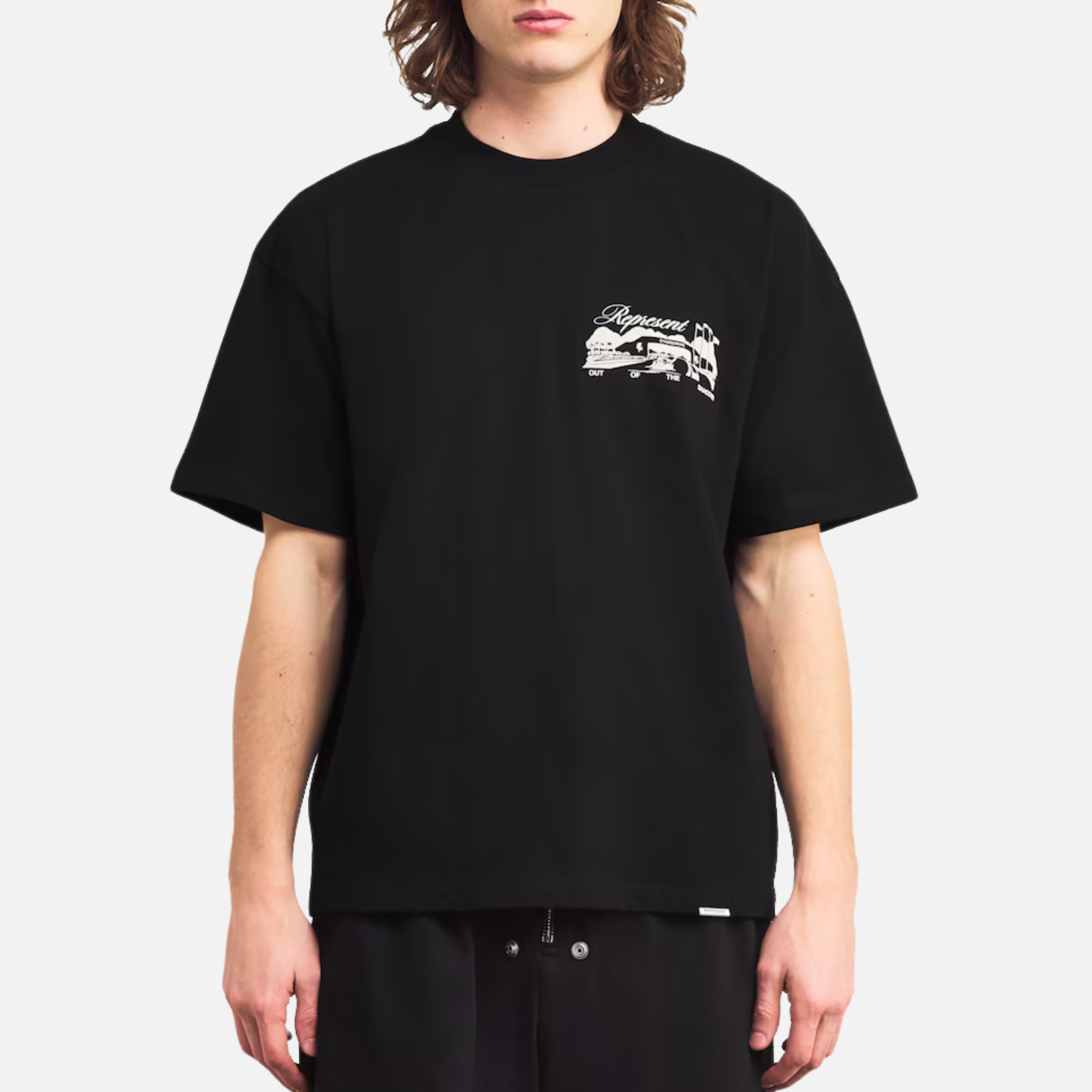 Represent Black Raceway T-Shirt