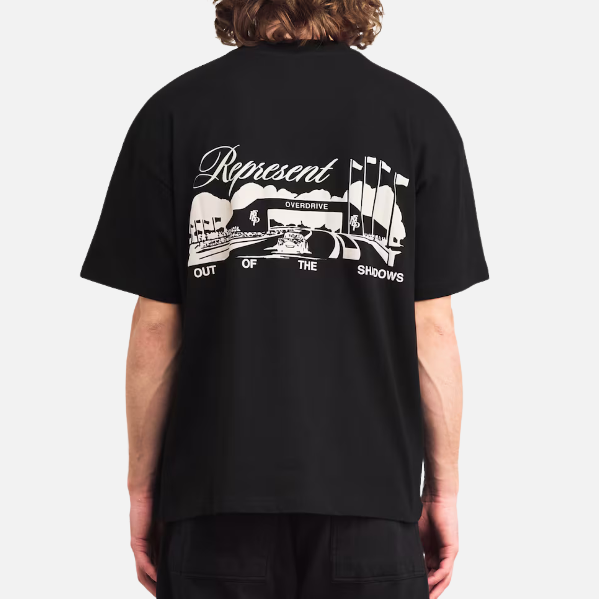 Represent Black Raceway T-Shirt
