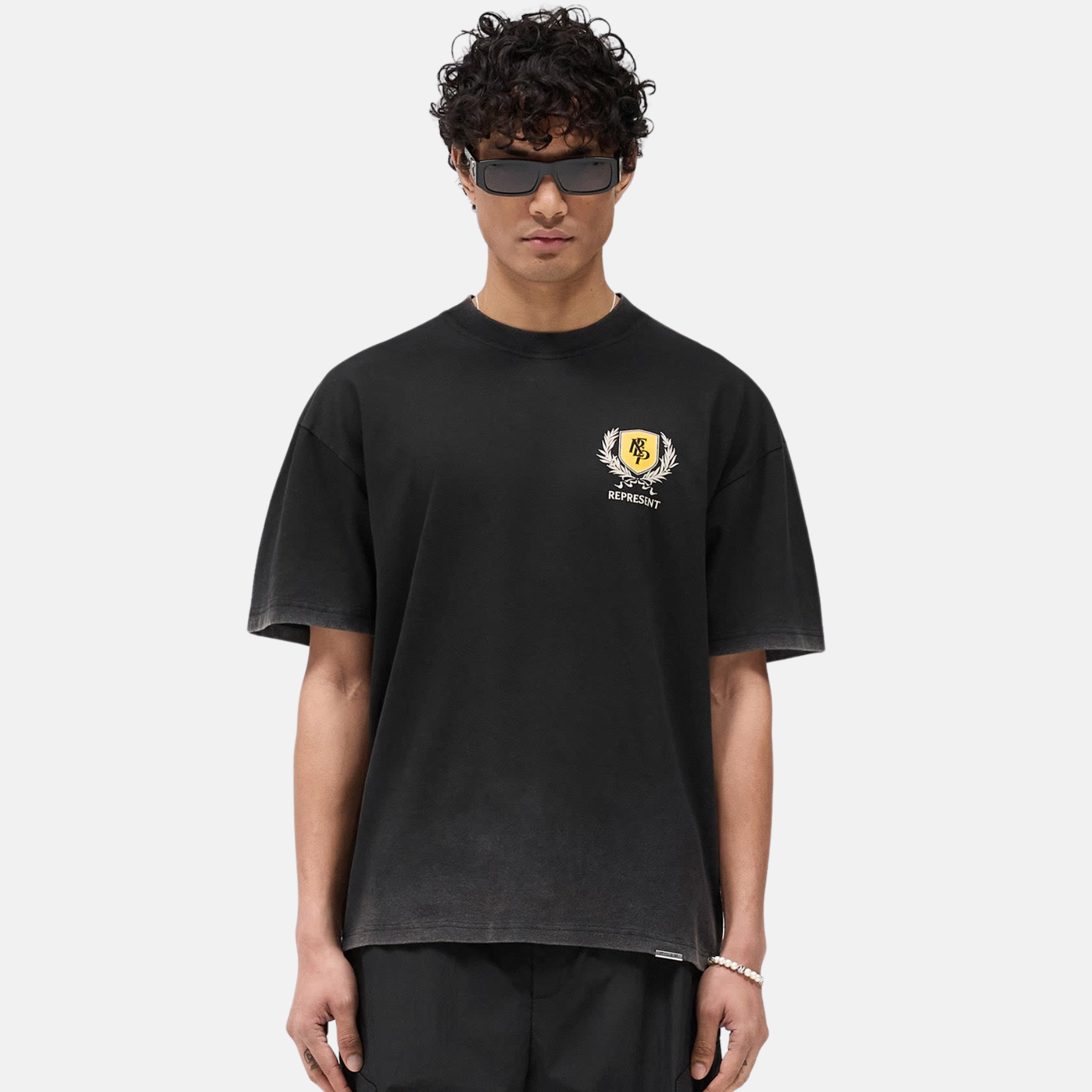 Represent Black Crest T-Shirt