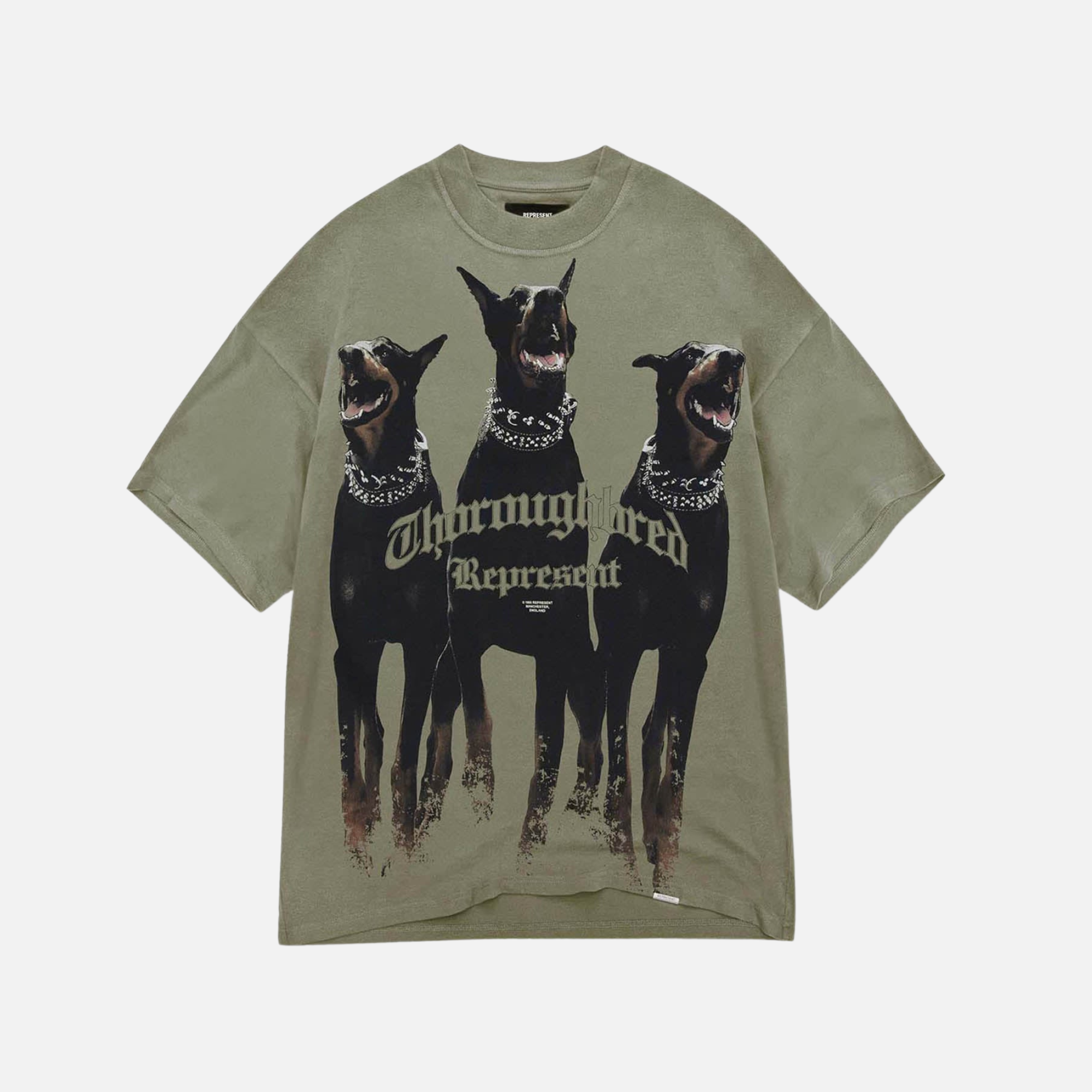 Represent Thoroughbred Khaki T-Shirt