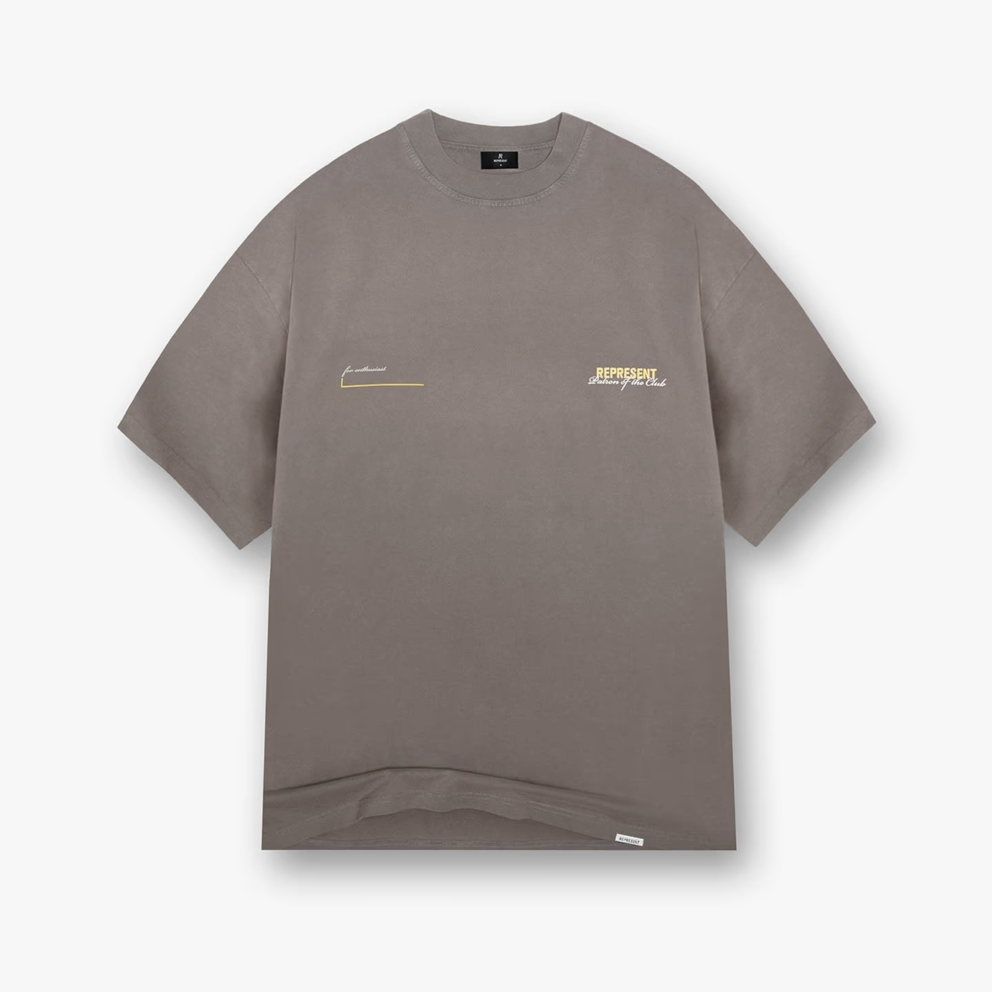 Represent Washed Olive Patron of The Club T-Shirt