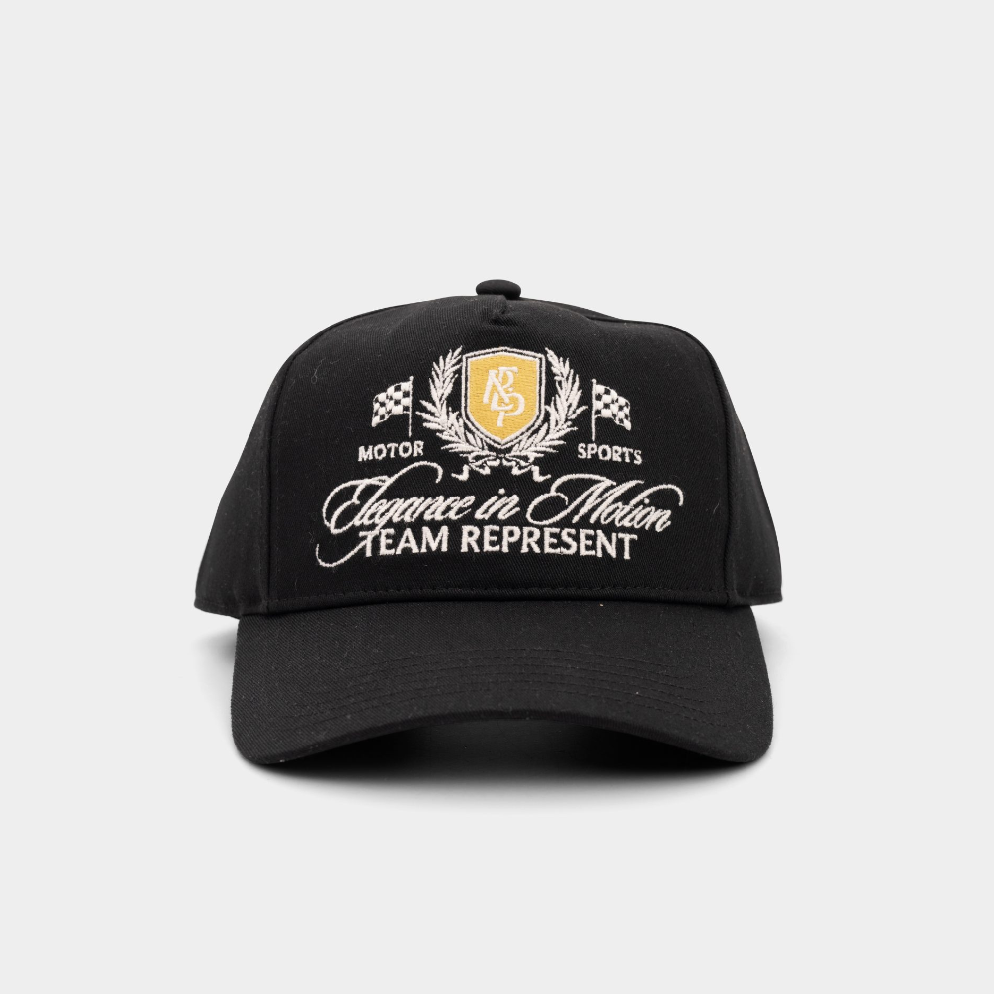 Represent Black Snapback Hat