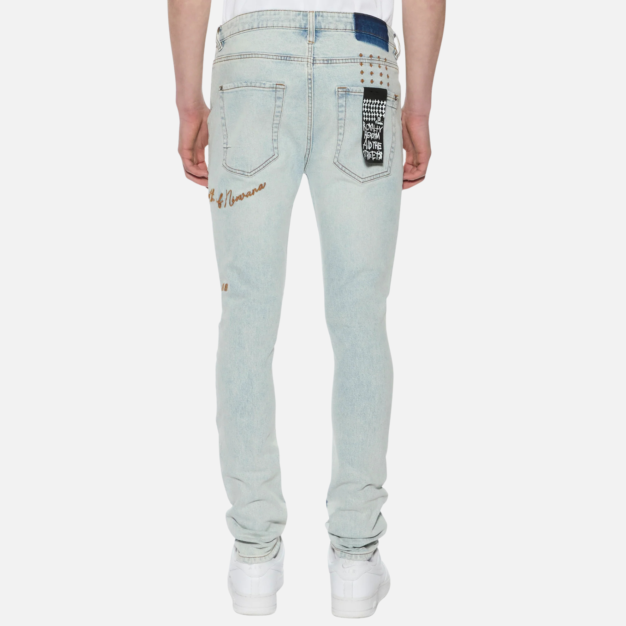 Ksubi Van Winkle Frost Blue Arch Jeans