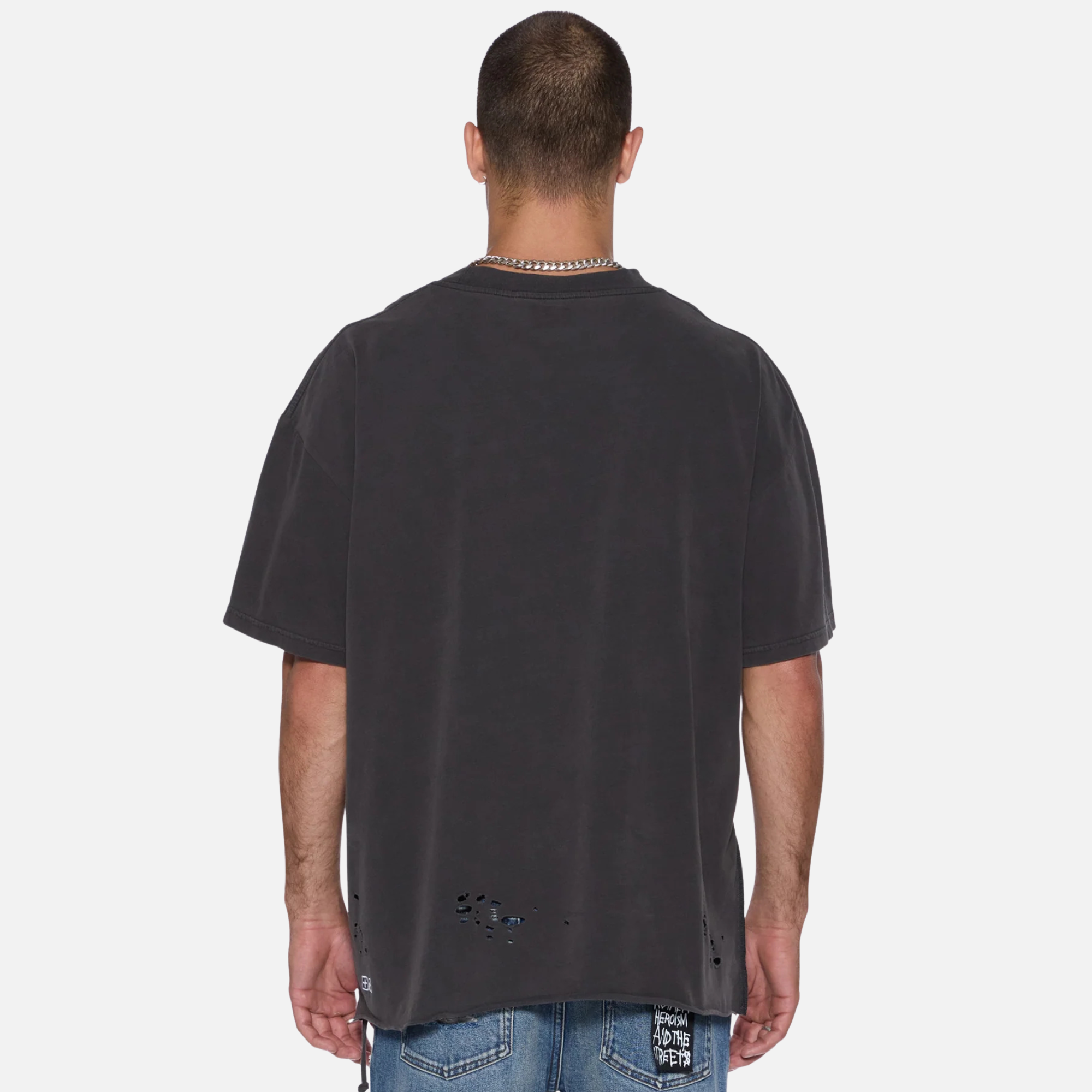 Ksubi Old Black Hendrix Ekcess SS T-Shirt