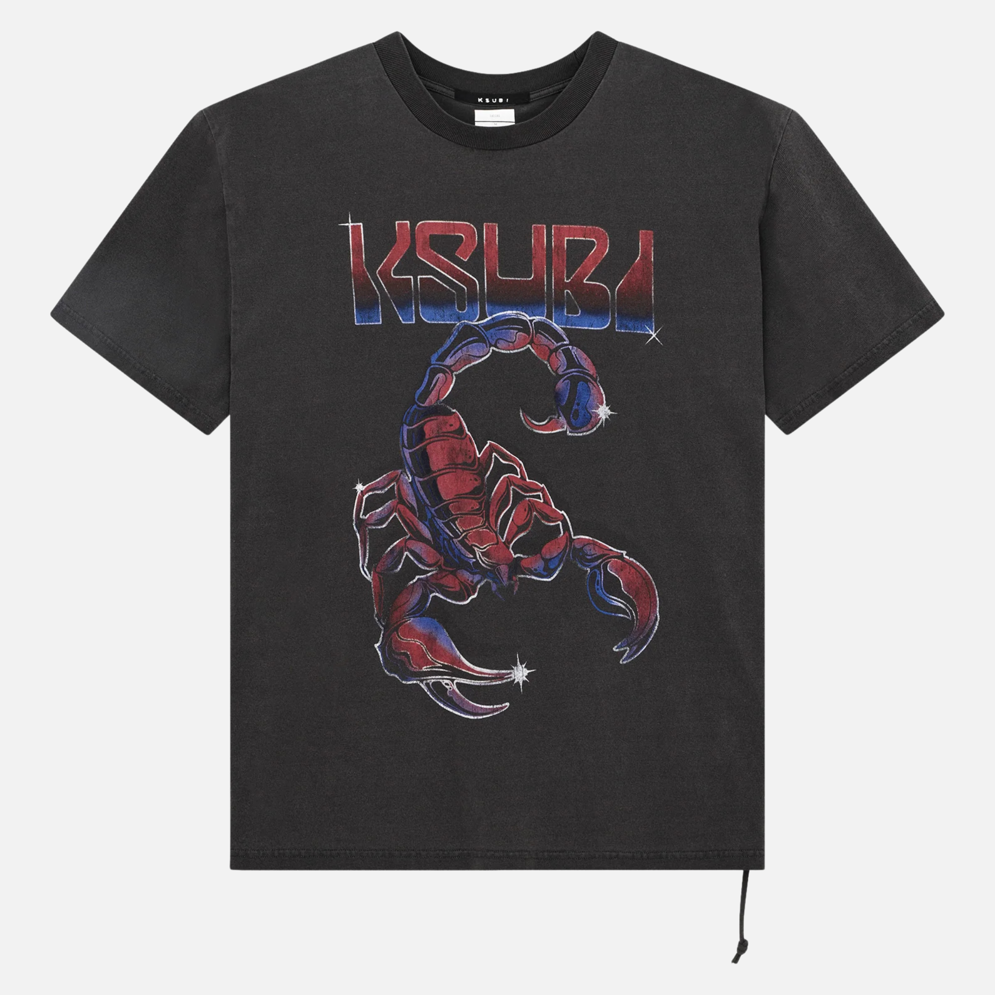 Ksubi Faded Black Venom Ekcess SS T-Shirt