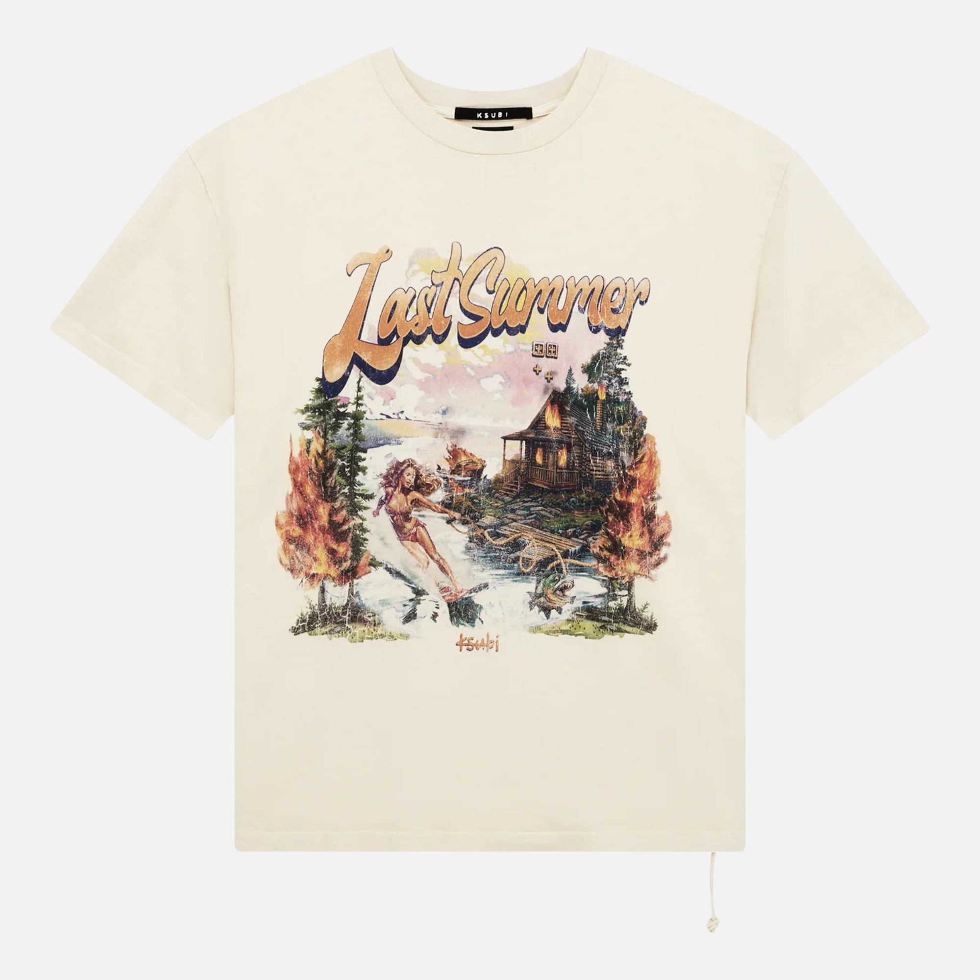 Ksubi Tan Last Summer Biggie SS T-Shirt