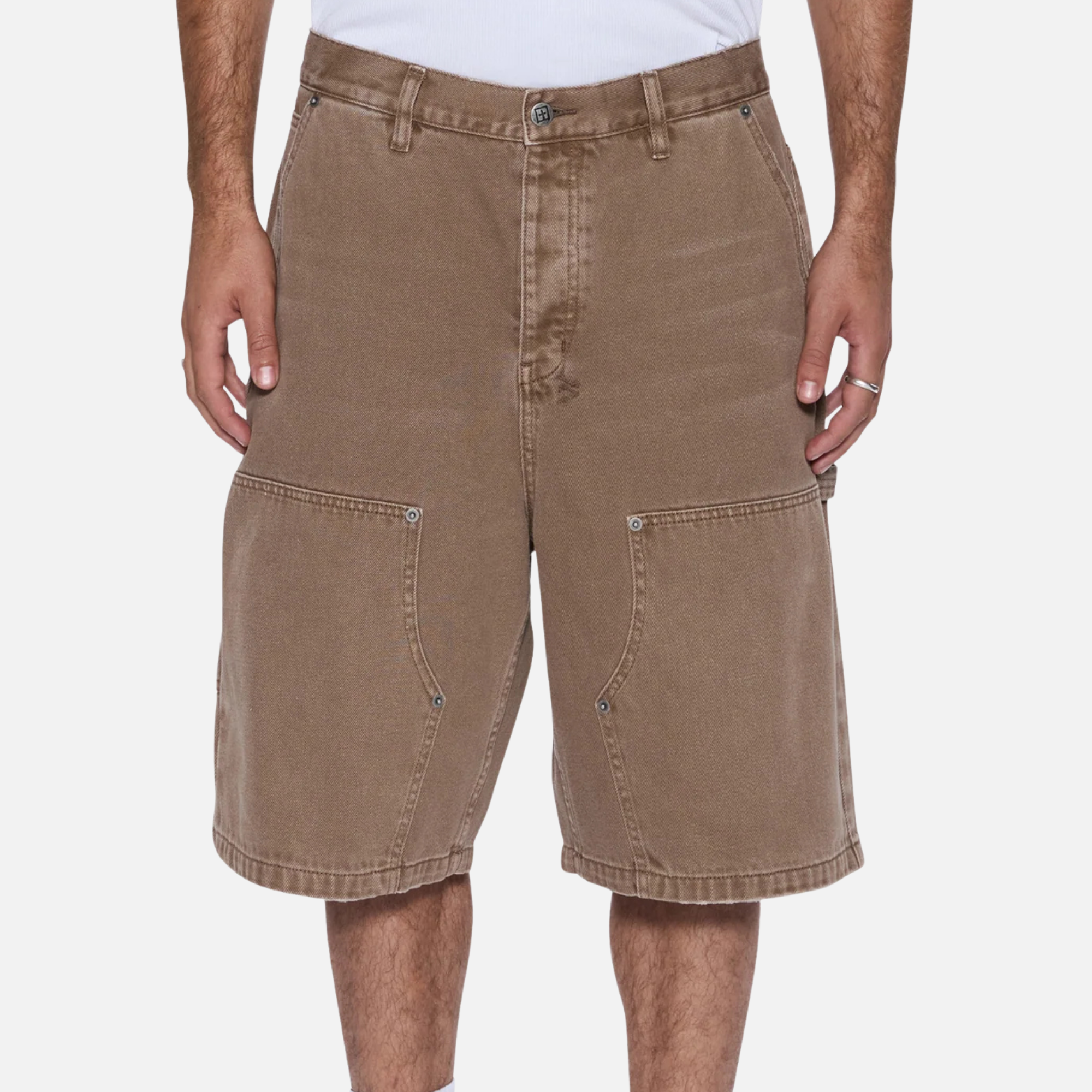 Ksubi Maxx Operator Oak Shorts