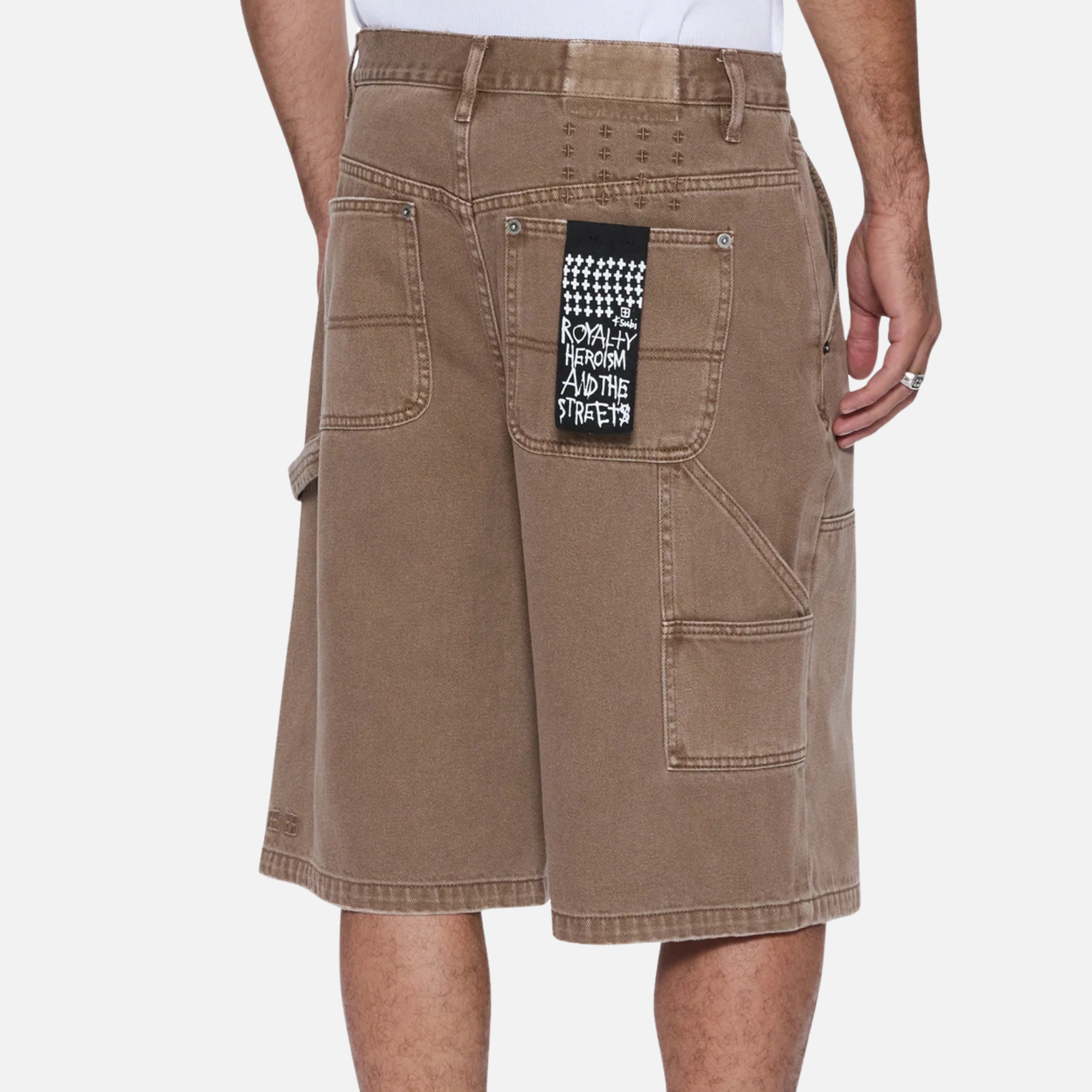 Ksubi Maxx Operator Oak Shorts
