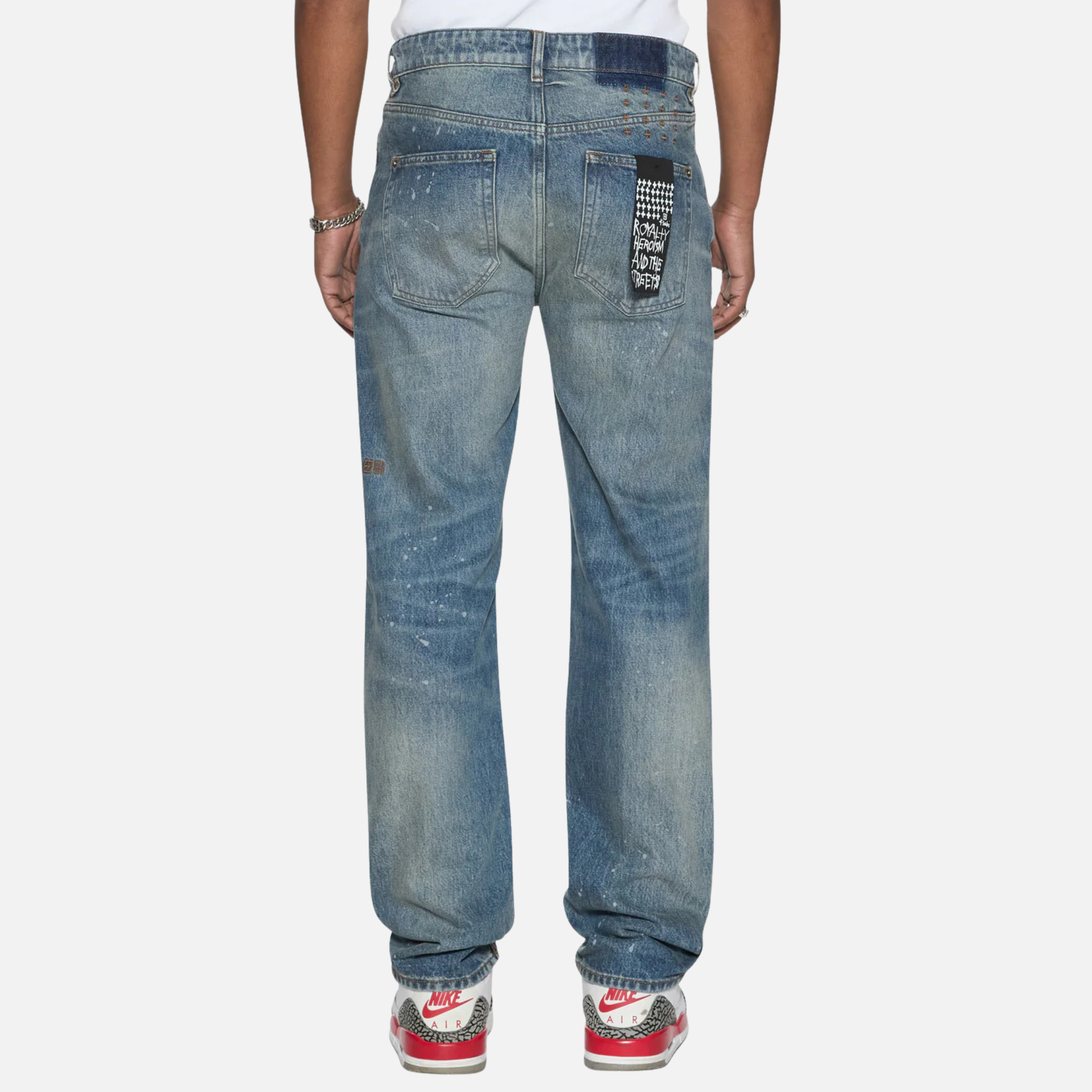 Ksubi Hazlow Hendrix Blue Repair Jeans