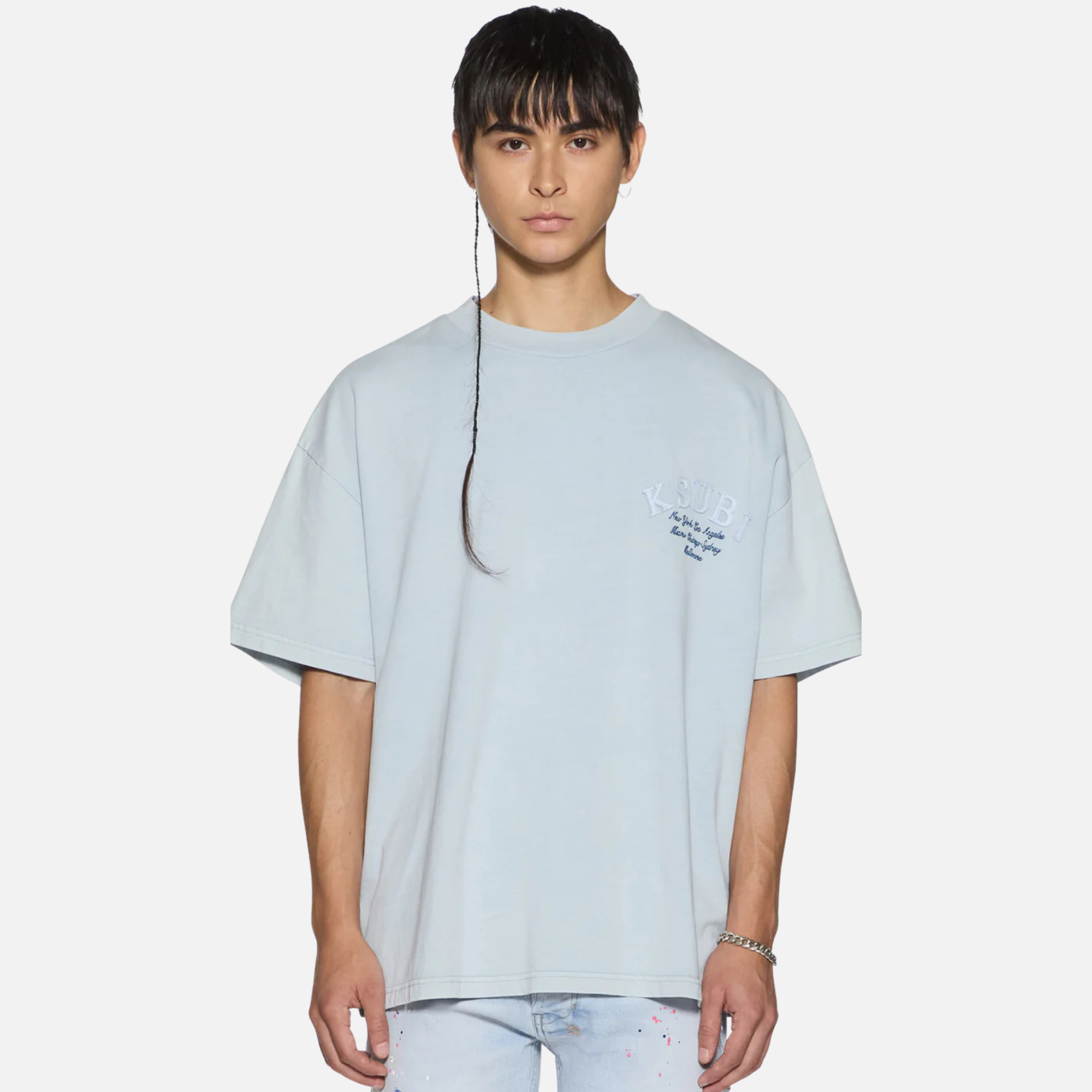 Ksubi Blue Stellar Ekcess T-Shirt