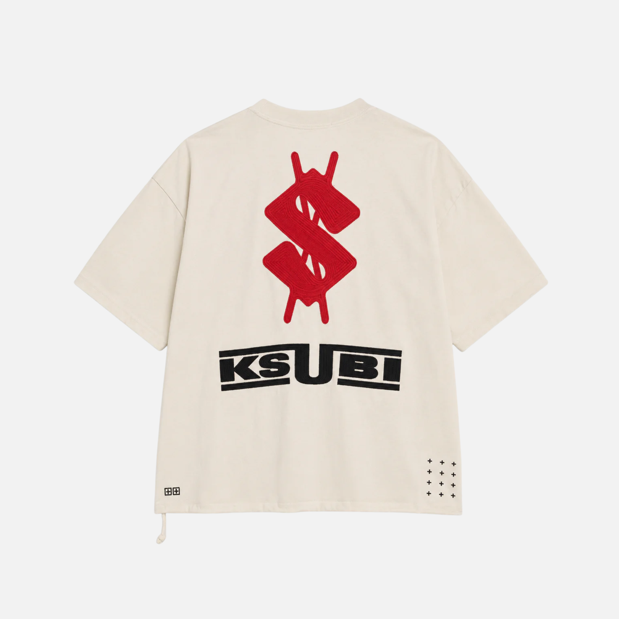 Ksubi Natural Zoom Ekcess Ecru T-Shirt