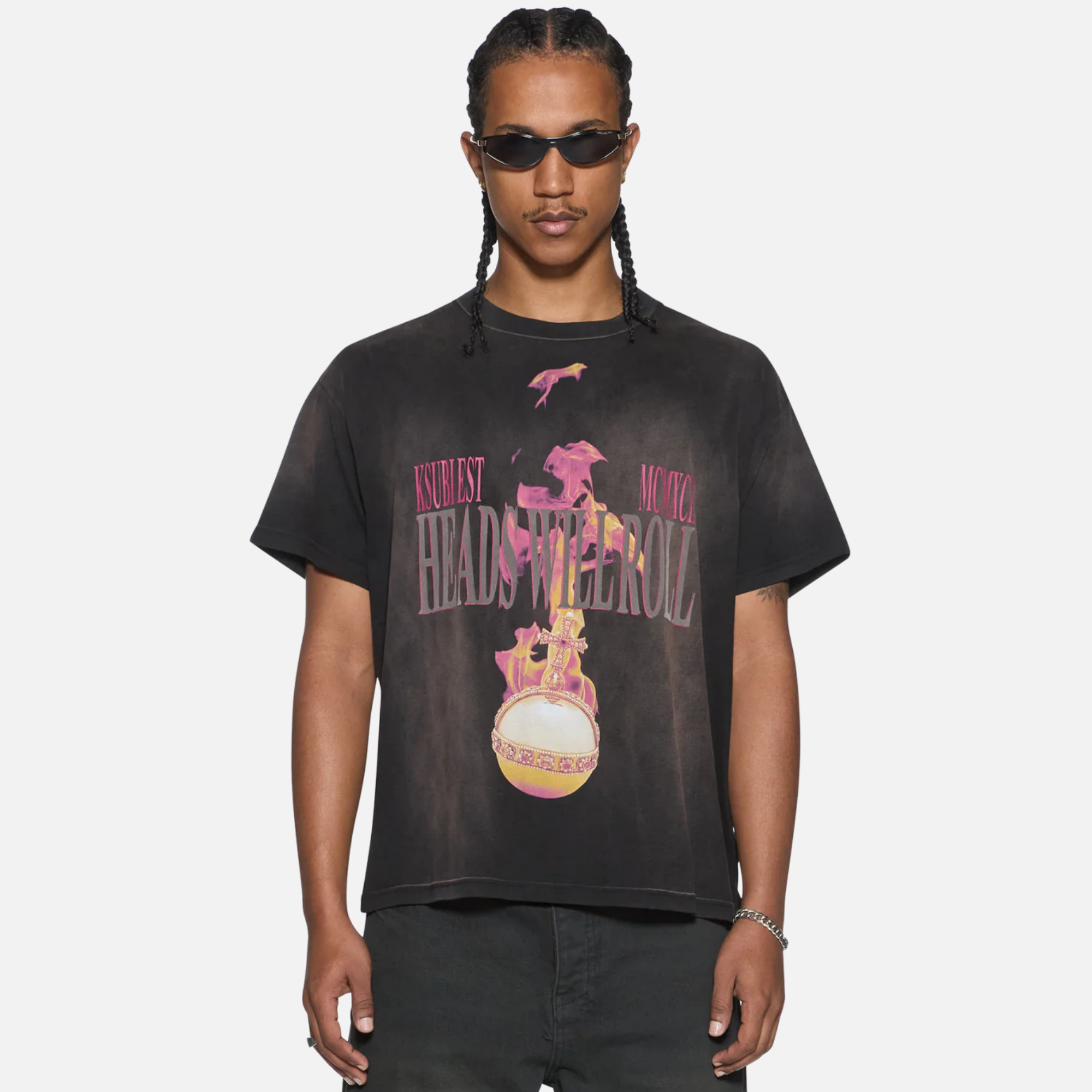 Ksubi H.W.R Sid Sunbleach T-Shirt