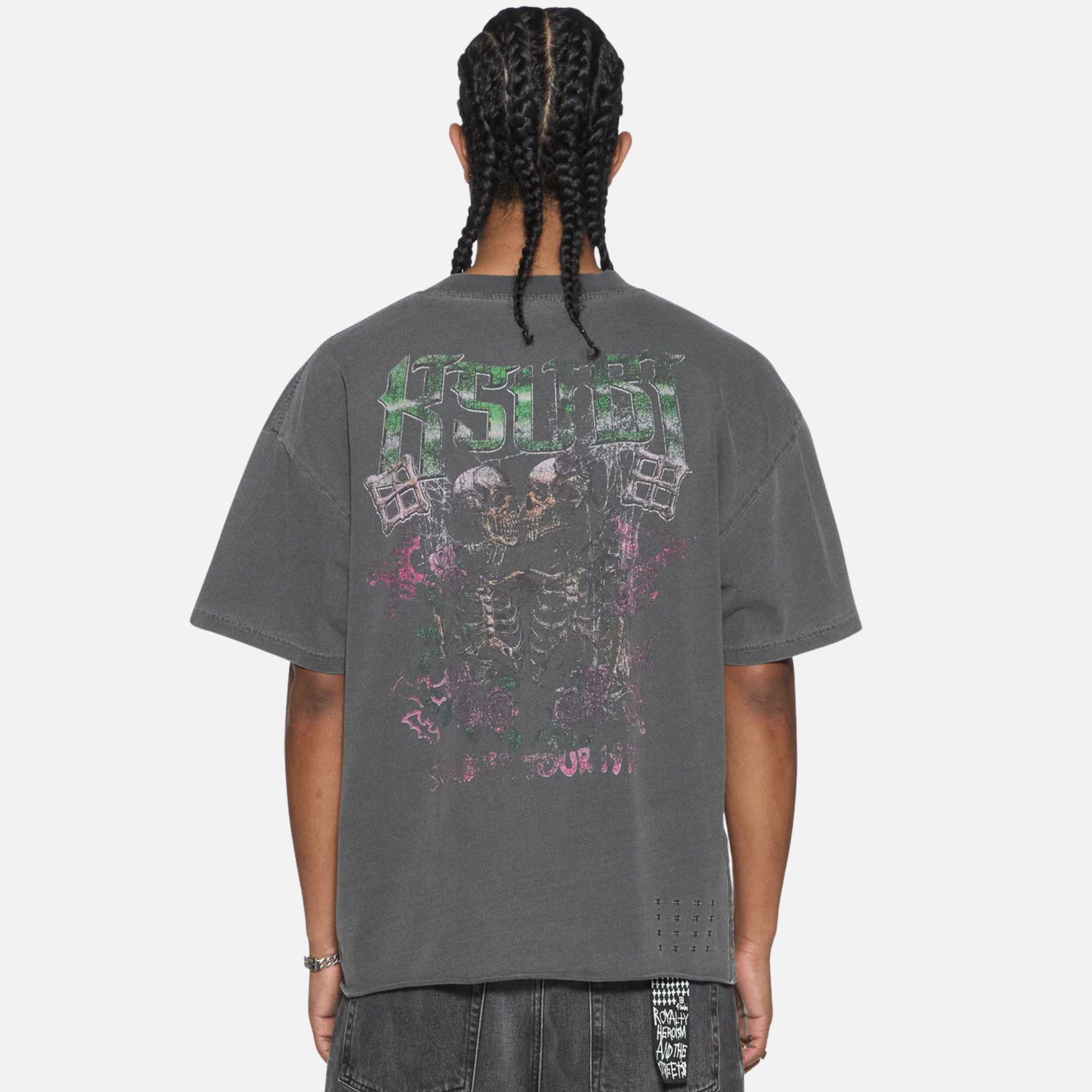 Ksubi Charcoal Legend Ekcess T-Shirt