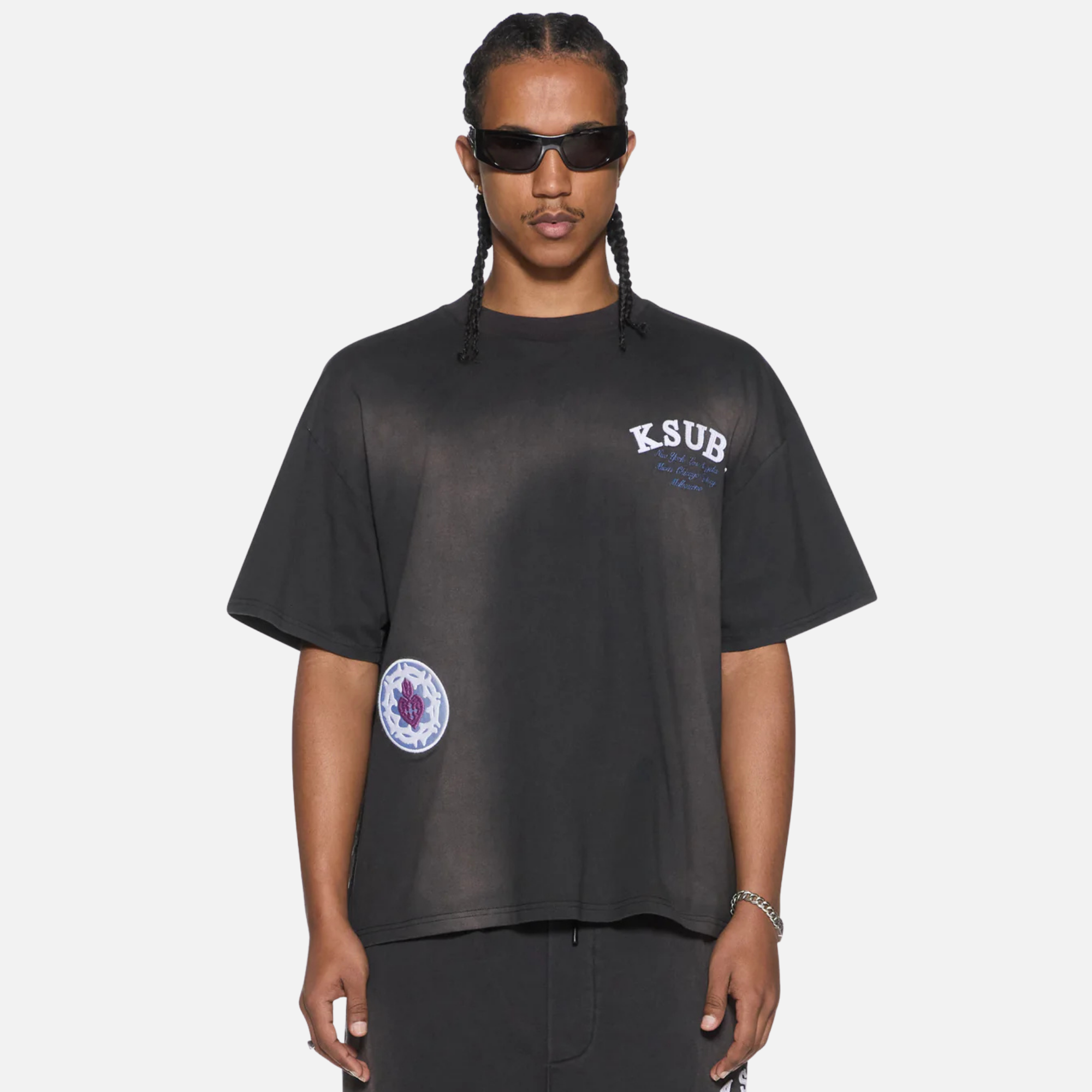 Ksubi Charcoal Genesis Ekcess T-Shirt