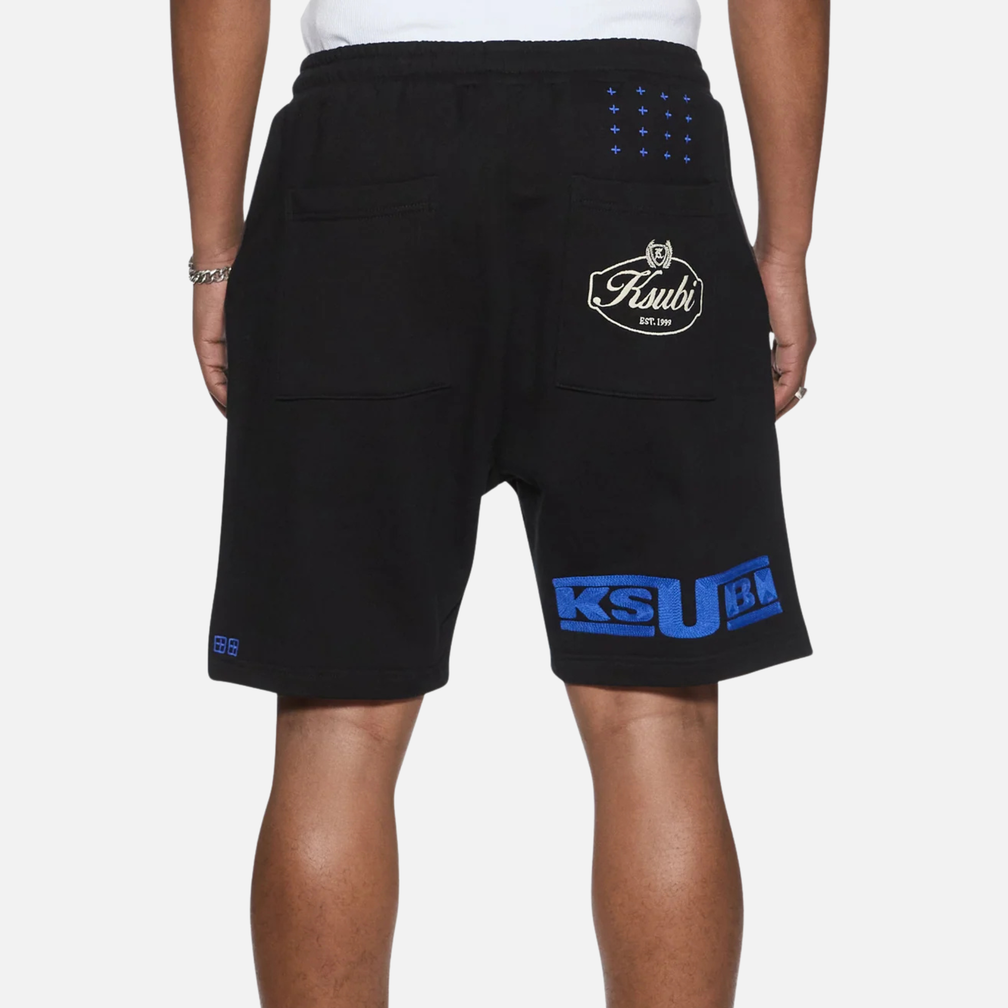 Ksubi Black Zoom Trak Shorts