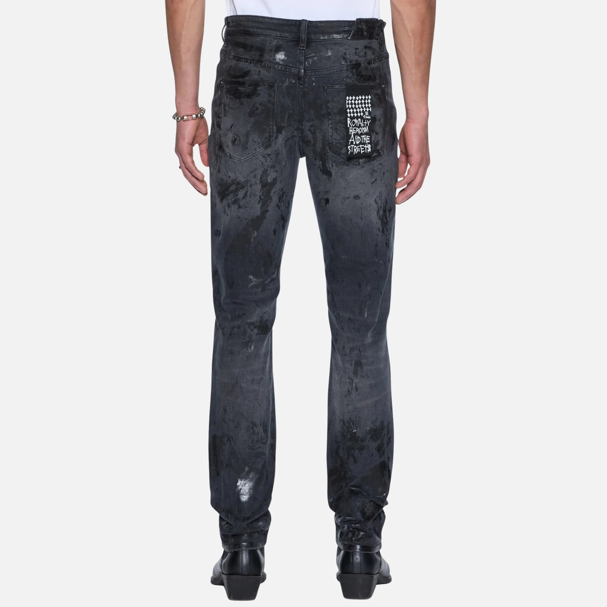Ksubi Chitch Powder Grey Praying Jeans