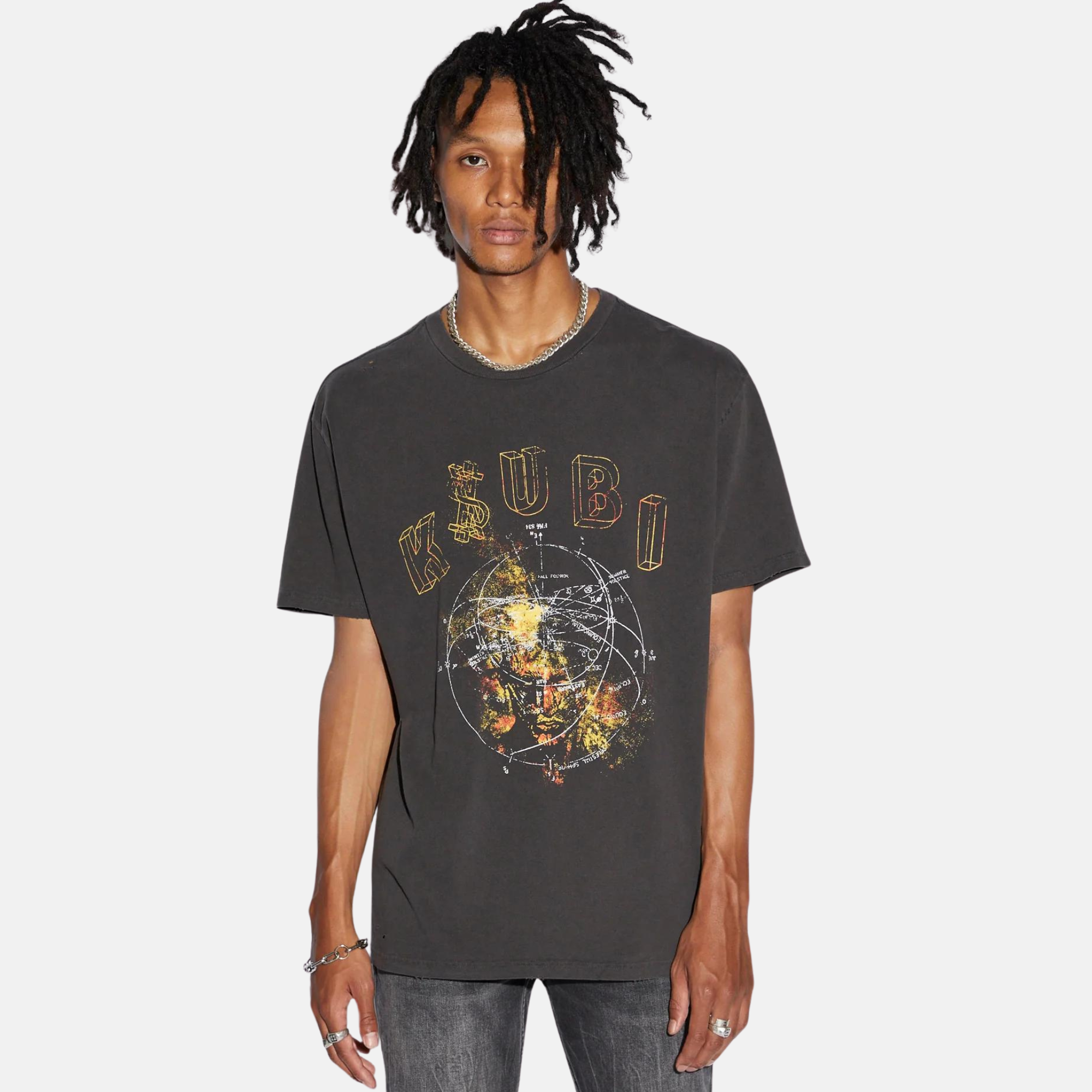 Ksubi Diagrams Biggie Faded Black T-Shirt – Puffer Reds Ksubi Diagrams Biggie Faded Black T-Shirt – Puffer Reds