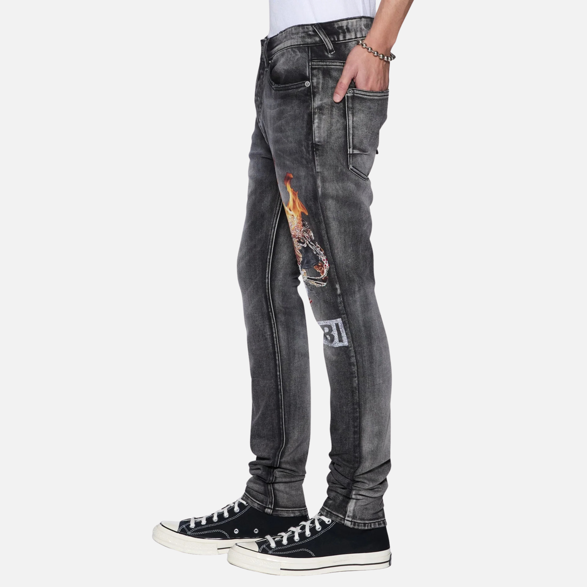 Ksubi Van Winkle Charcoal Asher Kings Jeans