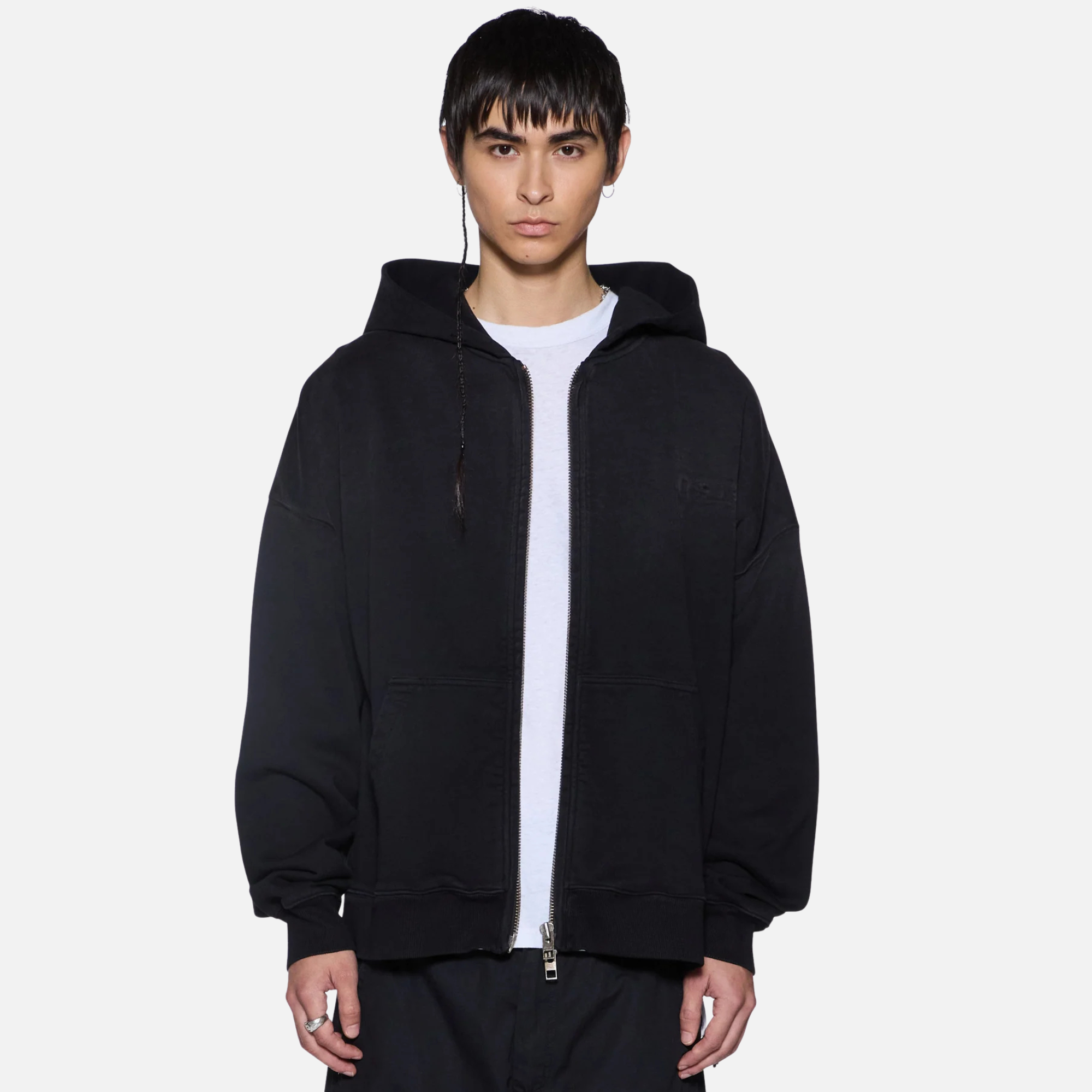 Ksubi Intruder Ekcess Jet Black Zip Hoodie – Puffer Reds Ksubi Intruder Ekcess Jet Black Zip Hoodie – Puffer Reds