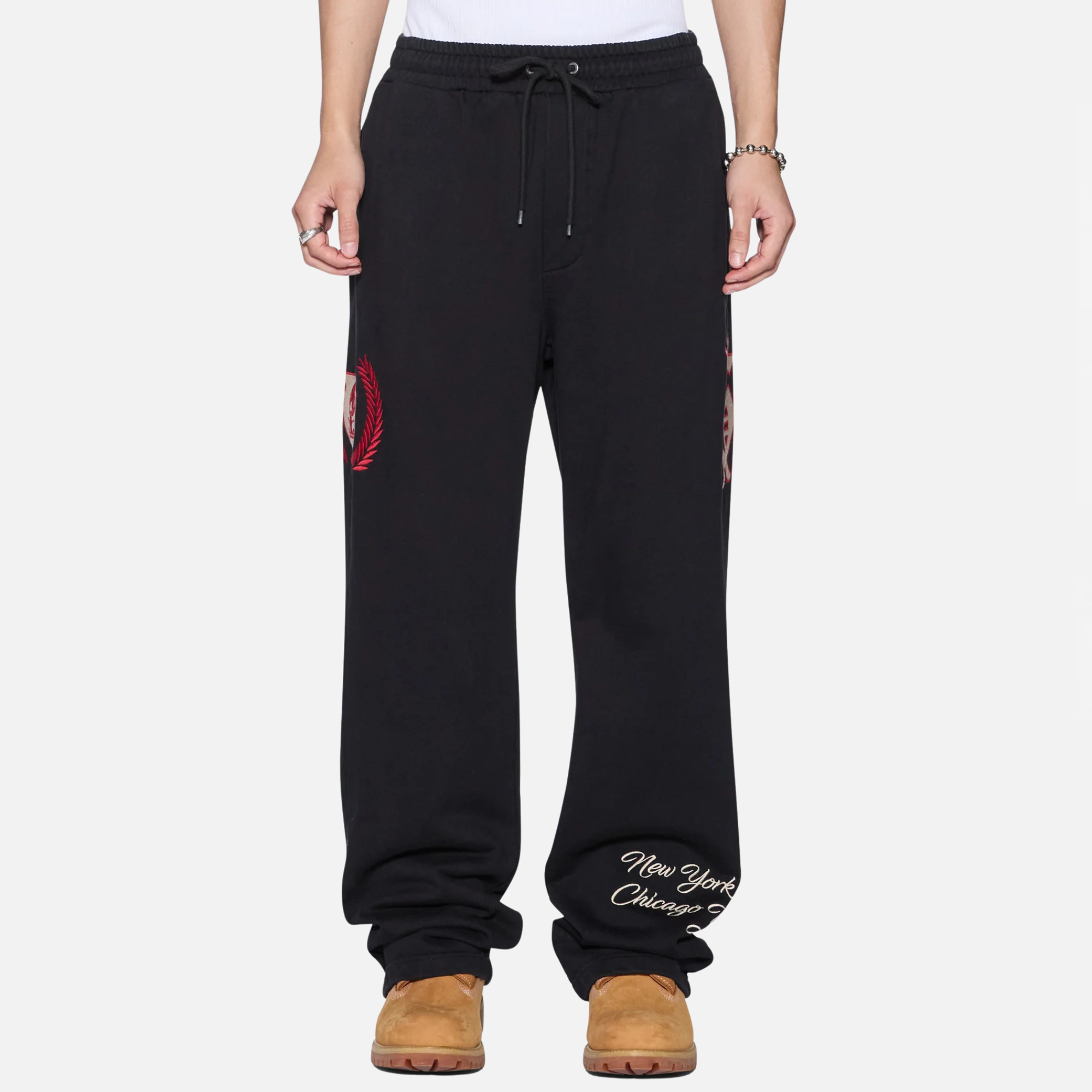 Ksubi Kball Synthesis Black Track Pants