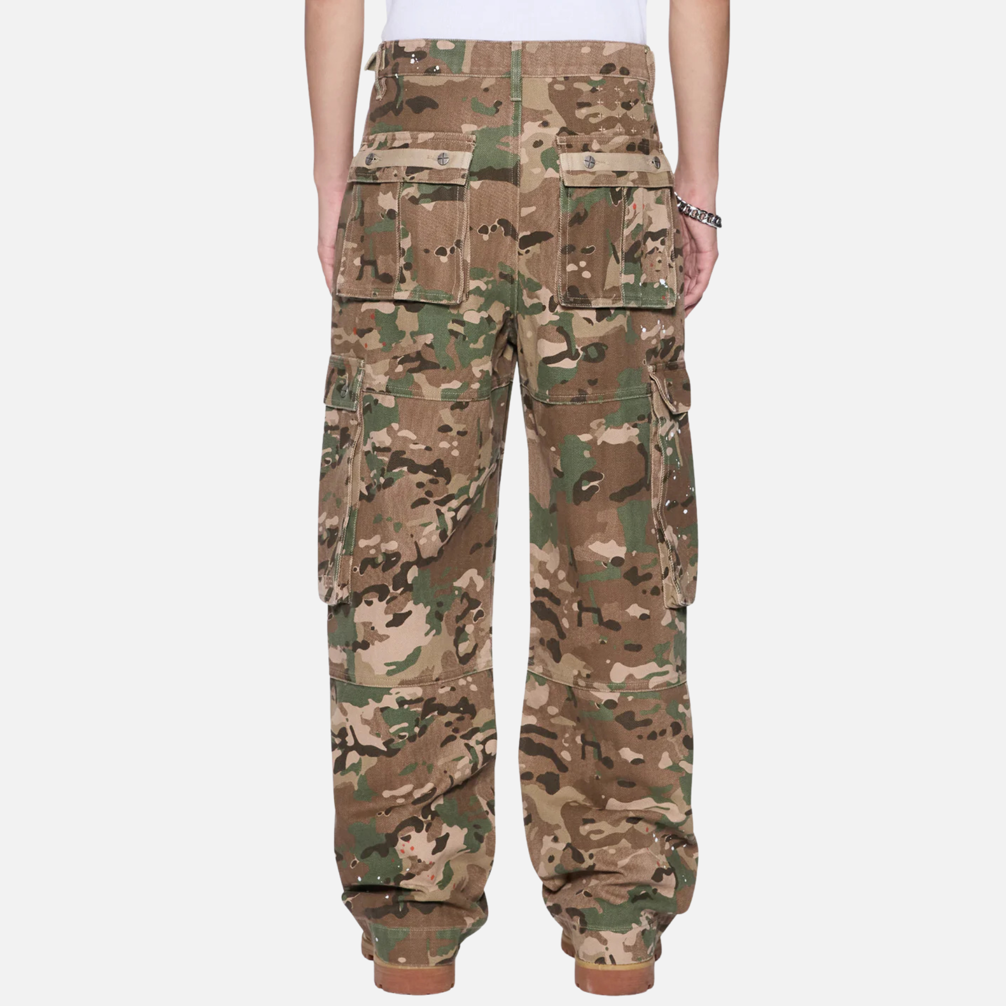 Ksubi Trooper Woodland Camo Cargo Pants