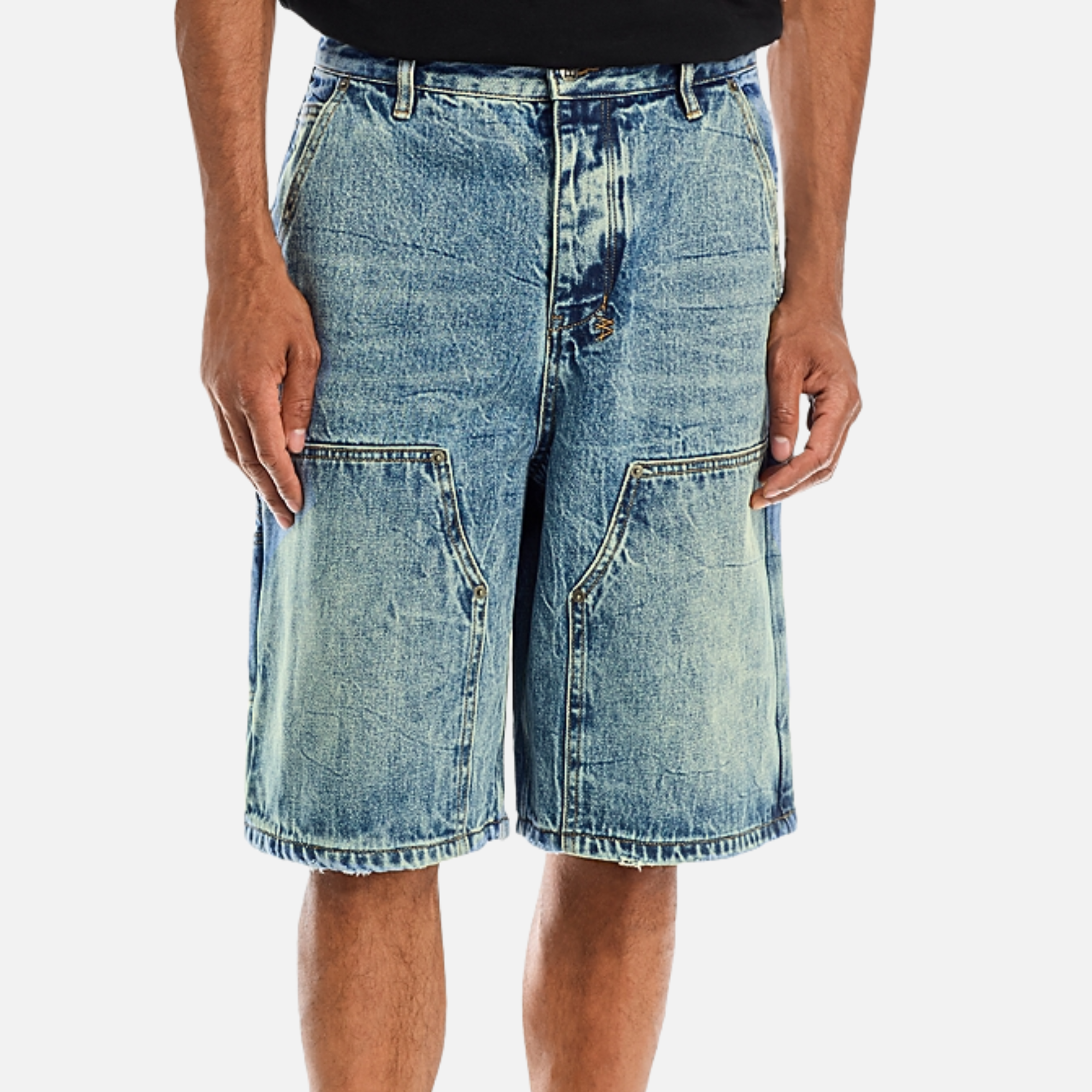Ksubi Public Blue Maxx Operator Shorts