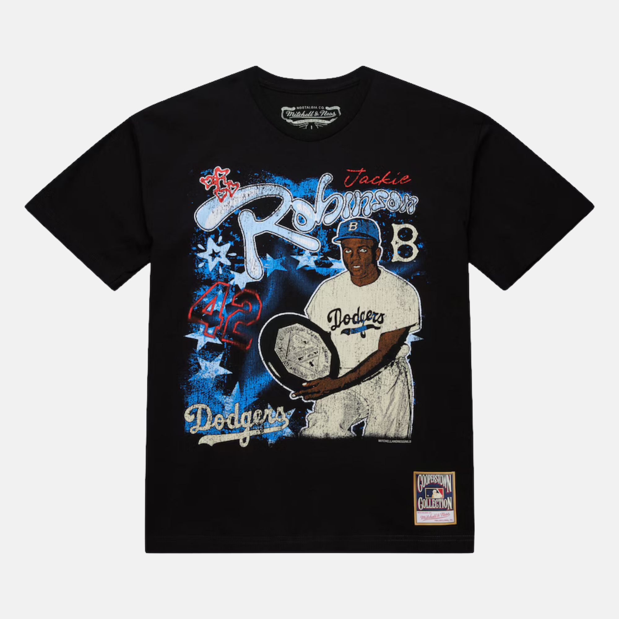 Mitchell & Ness MLB Brooklyn Dodgers Jackie Robinson Batter's Eye T-Shirt