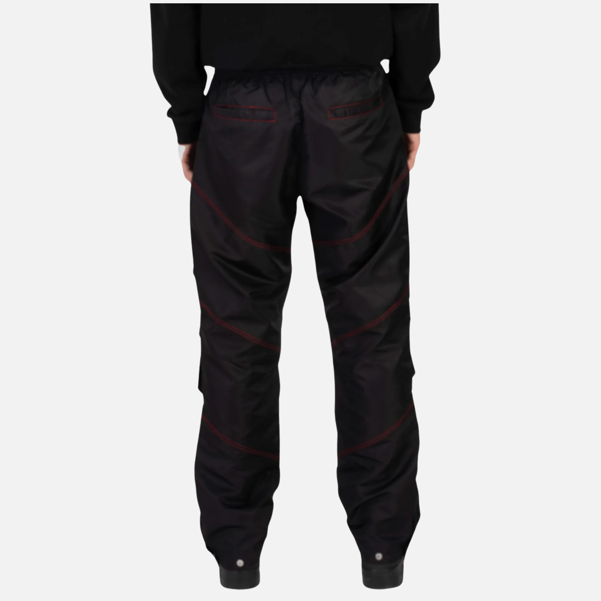 Nash New York Black Angled Cargo Pants