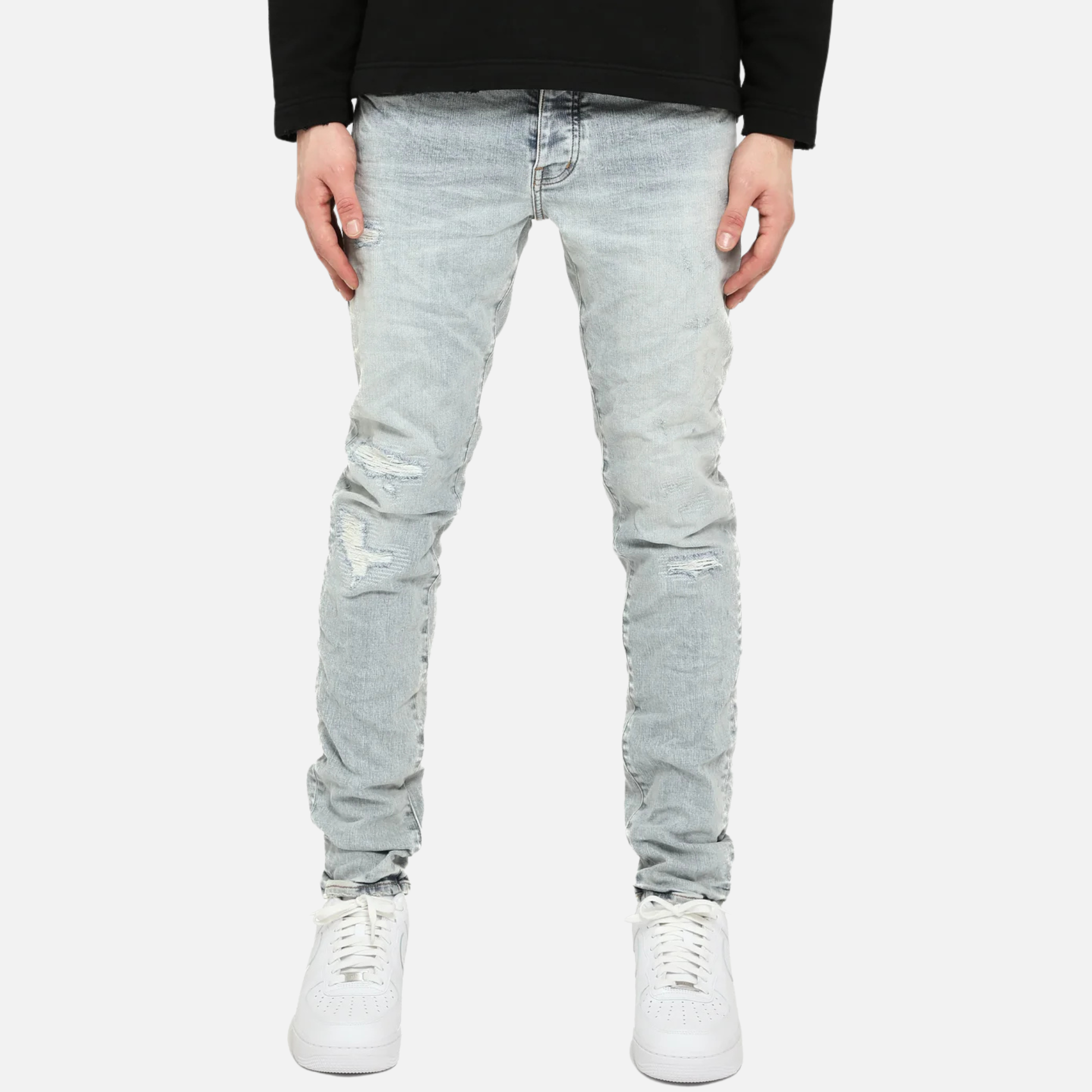 Purple Brand Skinny Kivu Repair Jeans – Puffer Reds