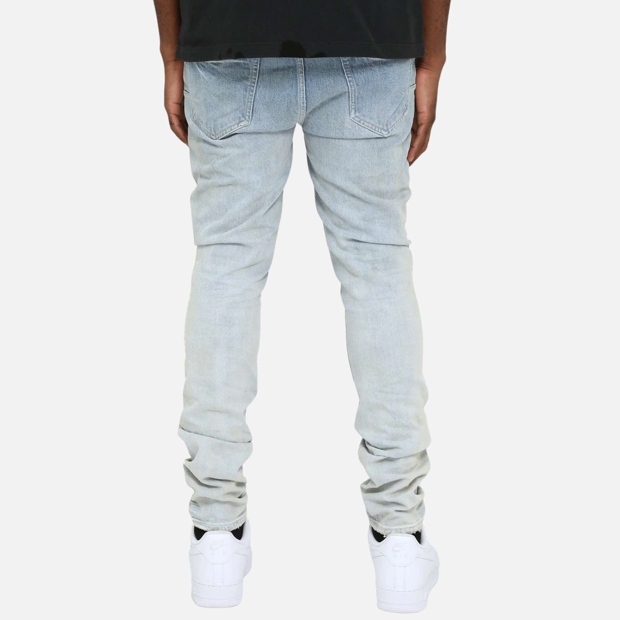 Purple Brand Skinny Rhone Fade Light Indigo Jeans