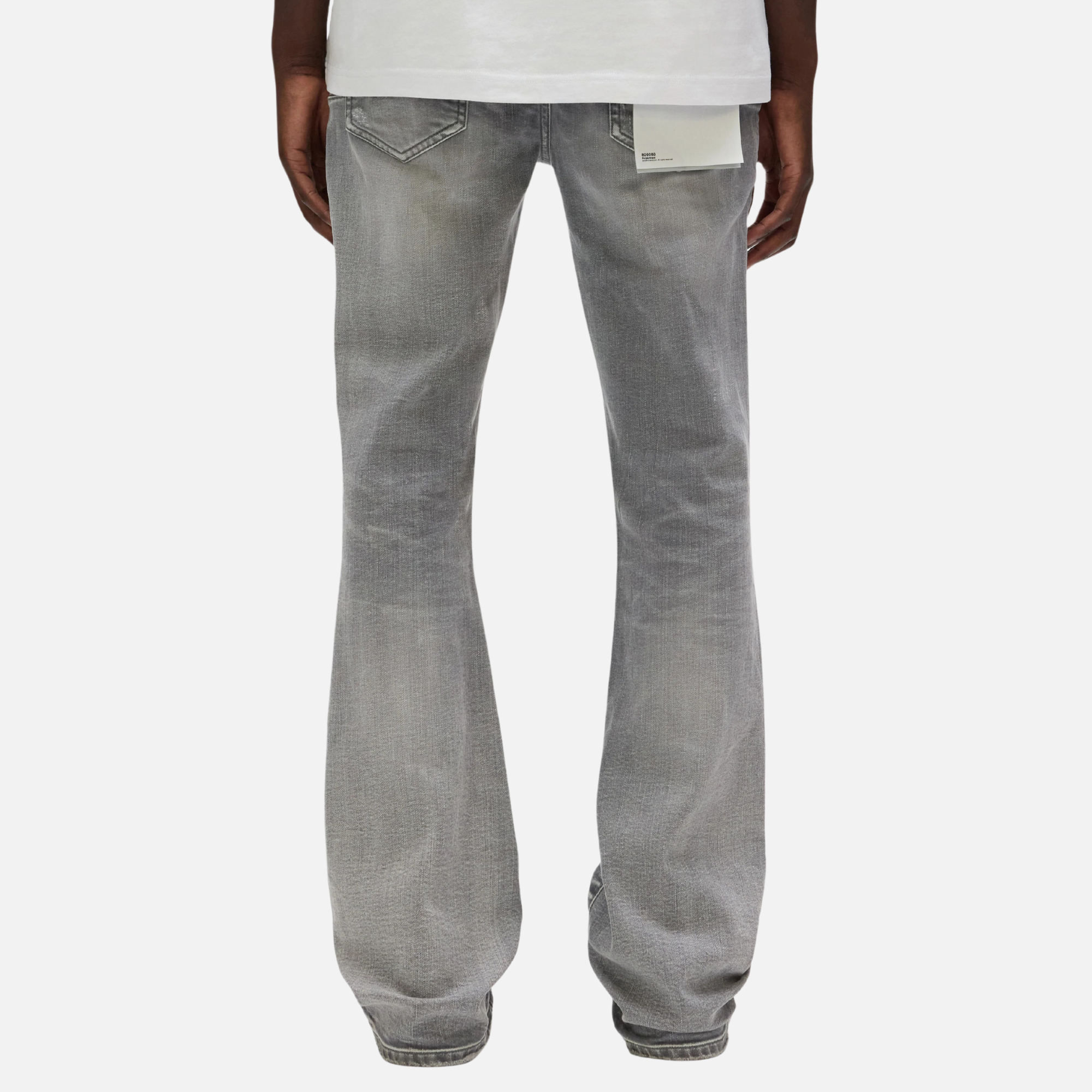 Purple Brand Grey Flare Storm Sky Jeans