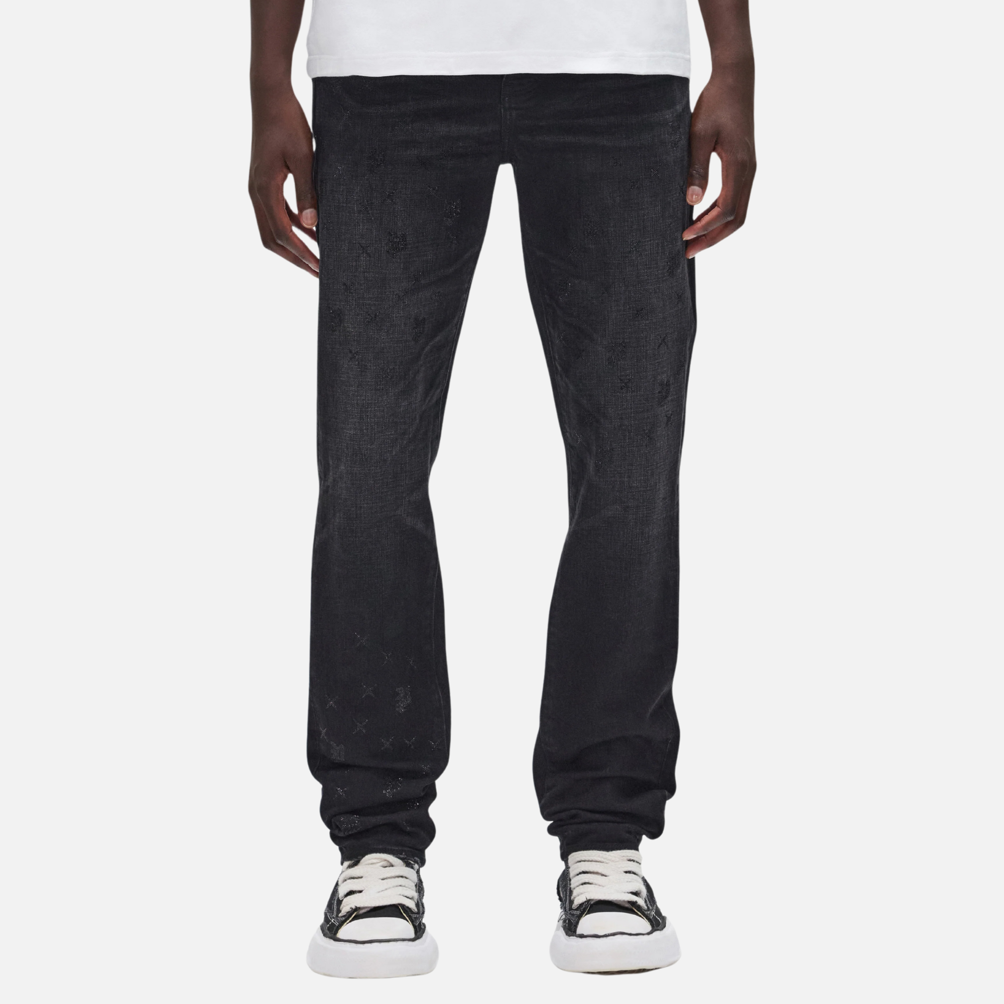 Purple Brand Mono Bling Vintage Jeans