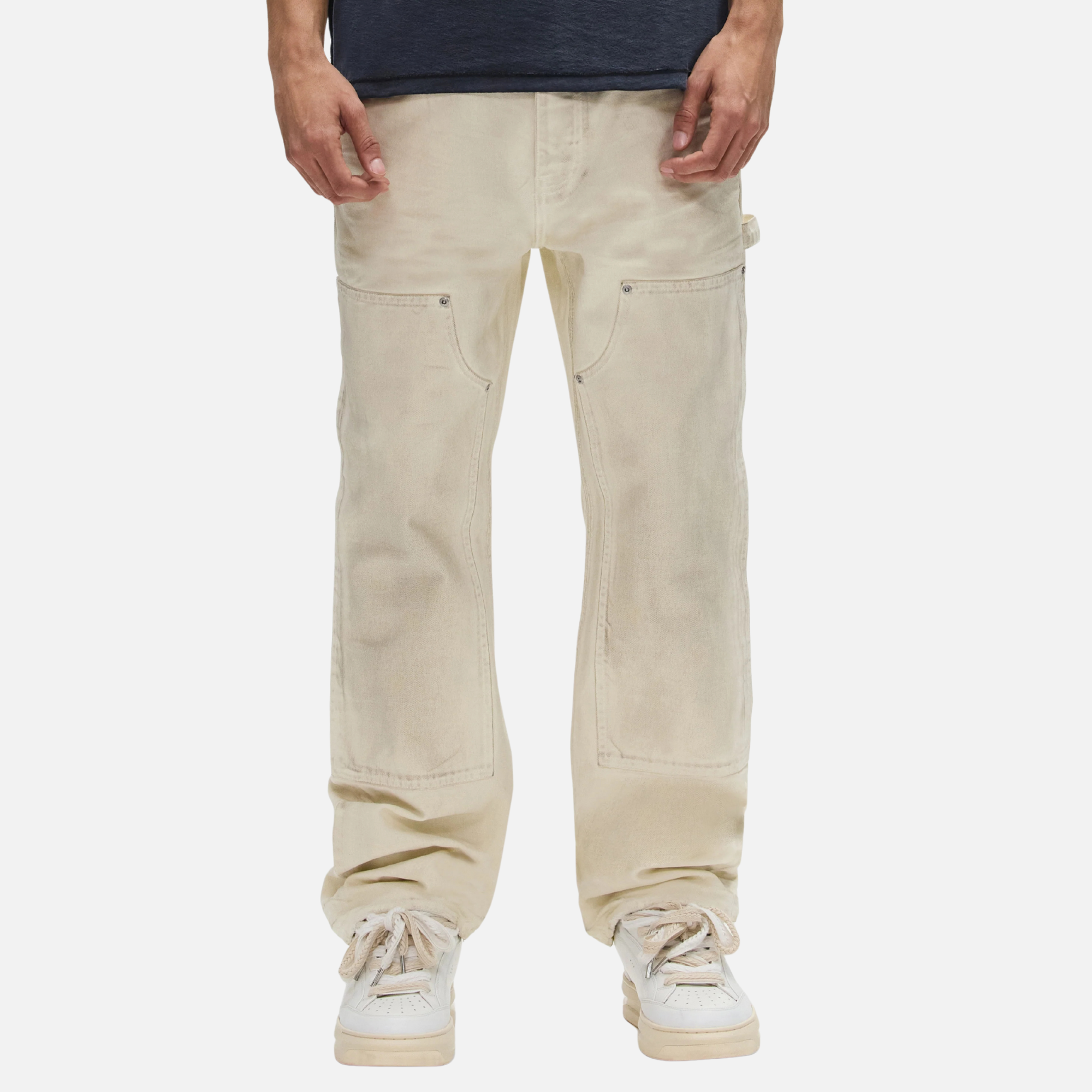 Purple Brand Off White Canvas Carpenter Pants – Puffer Reds
