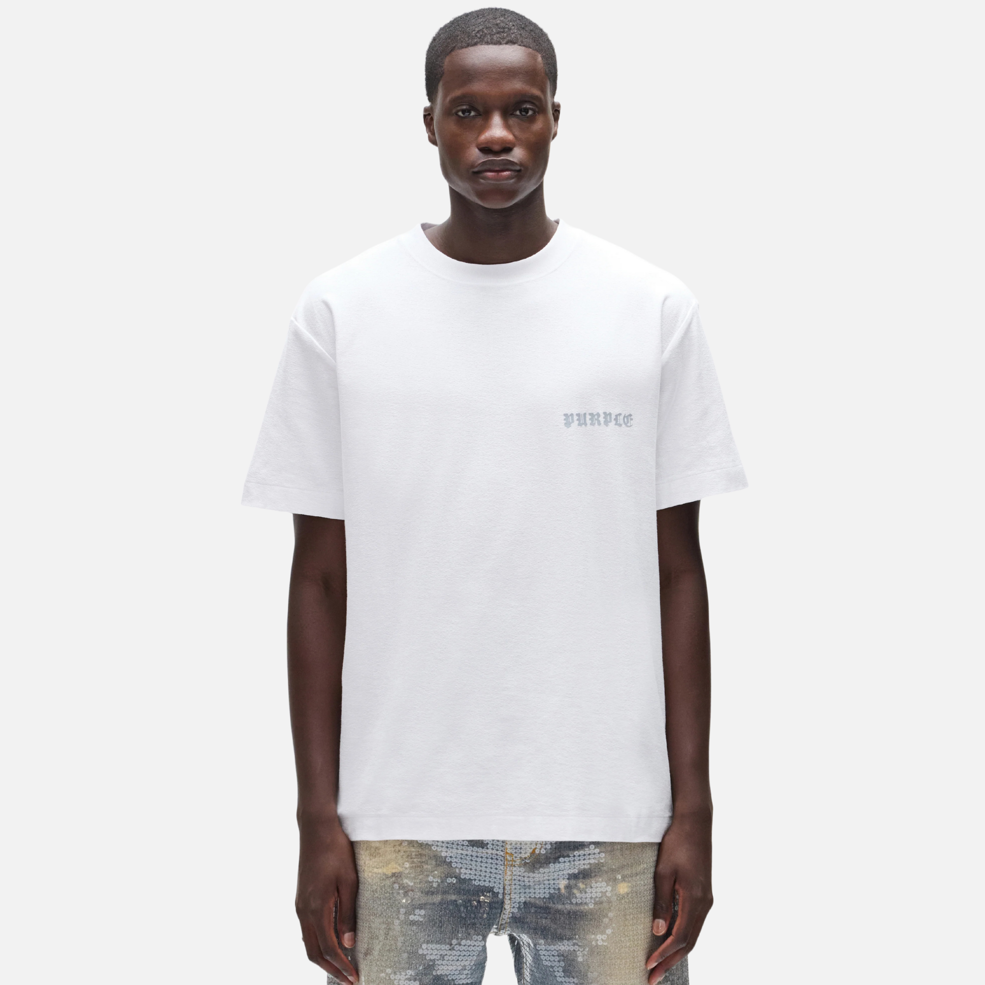 Purple Brand Gothic P Nails T-Shirt