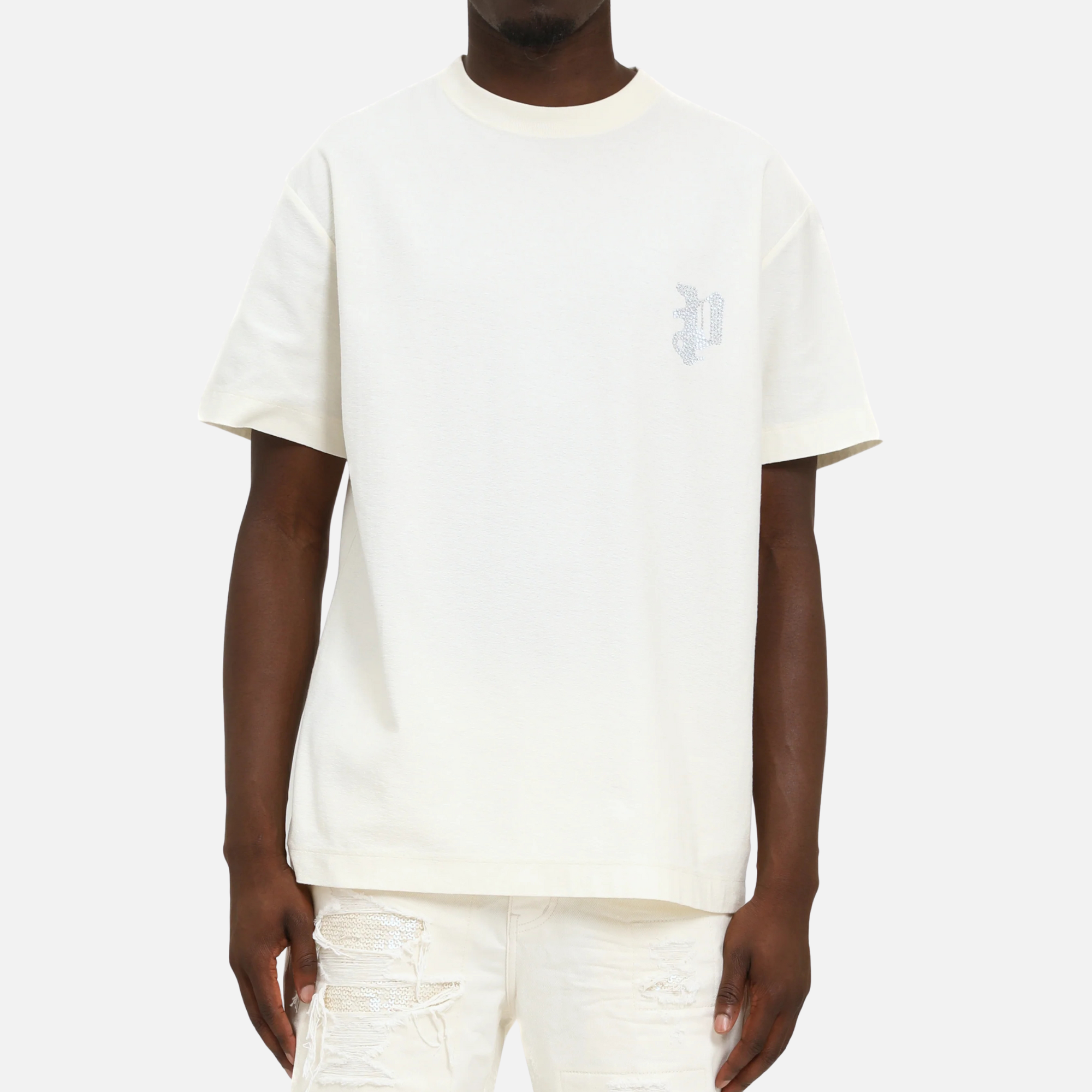 Purple Brand Off White Textured Logo Jersey – Puffer Reds
