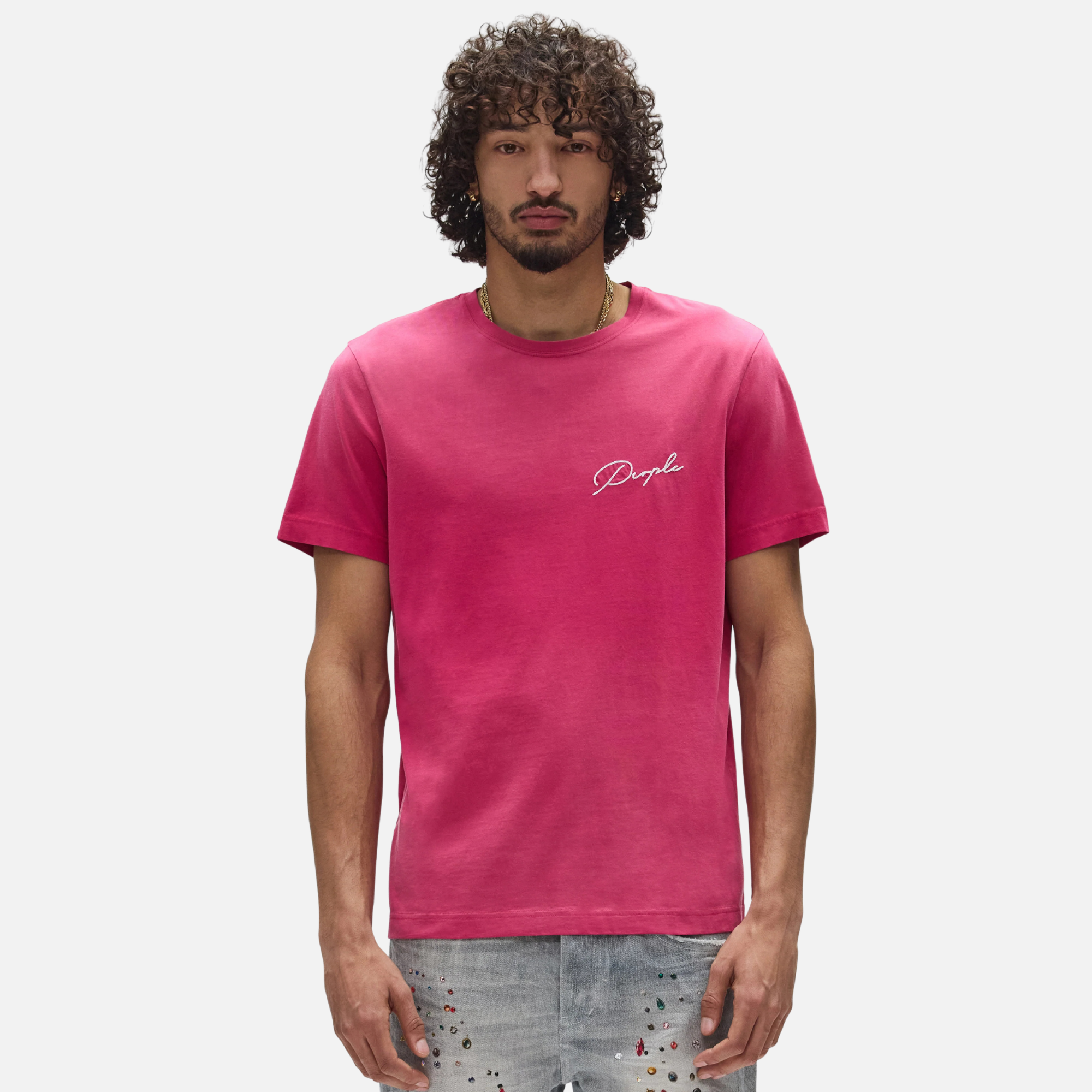 Purple Brand Granita Red Signature T-Shirt