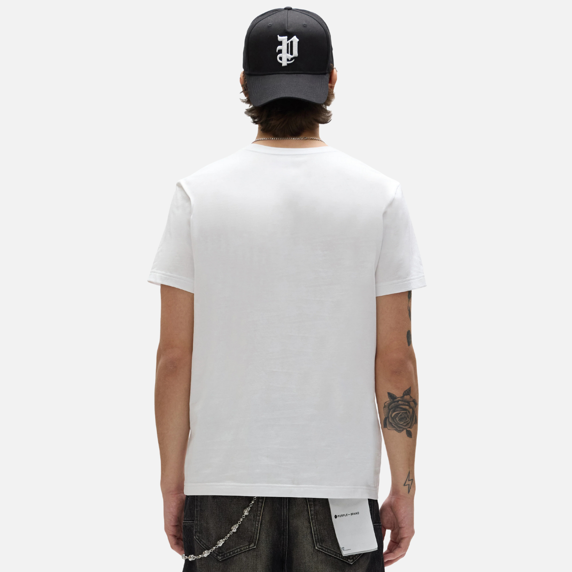 Purple Brand White Parking Lot T-Shirt