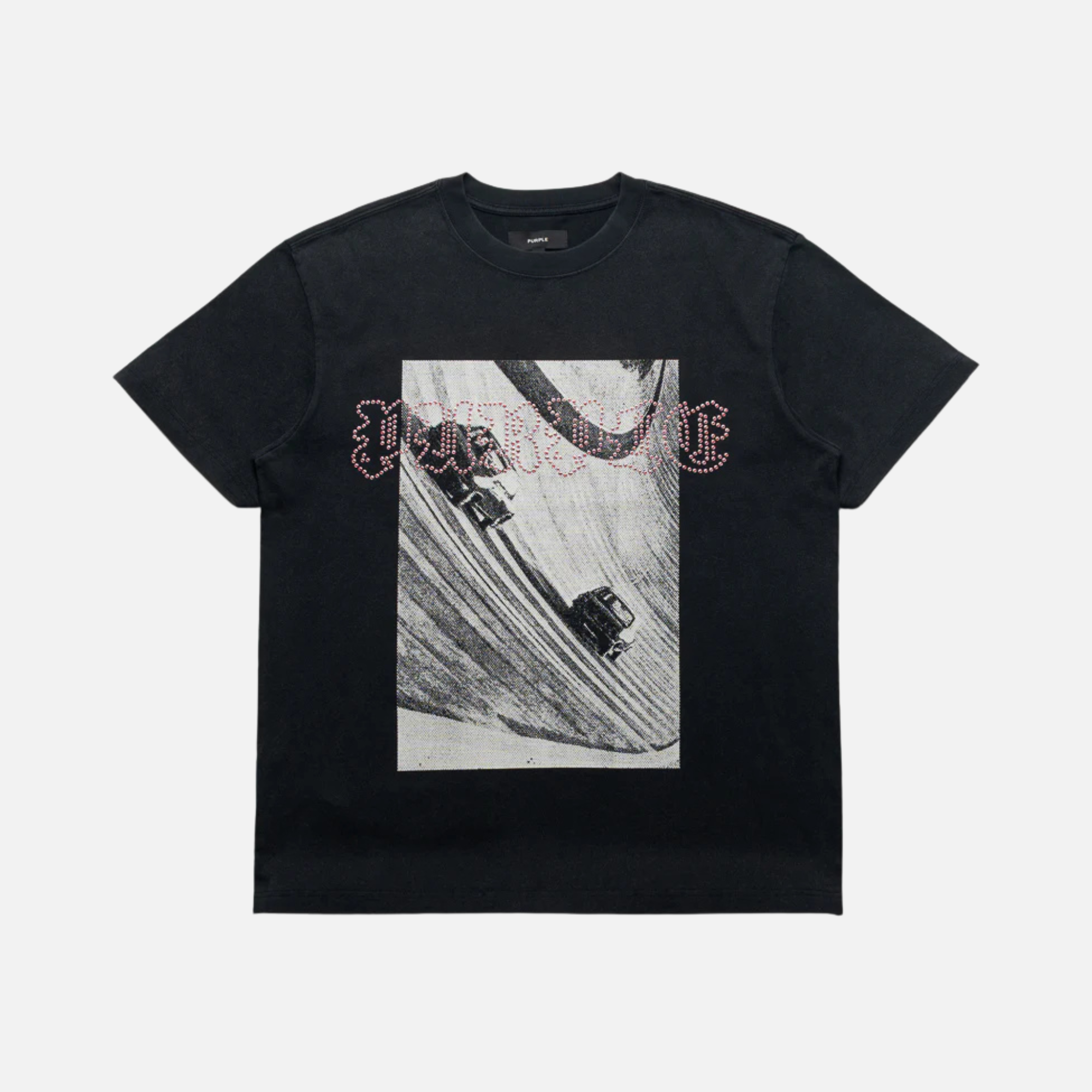 Purple Brand Black Convoy T-Shirt