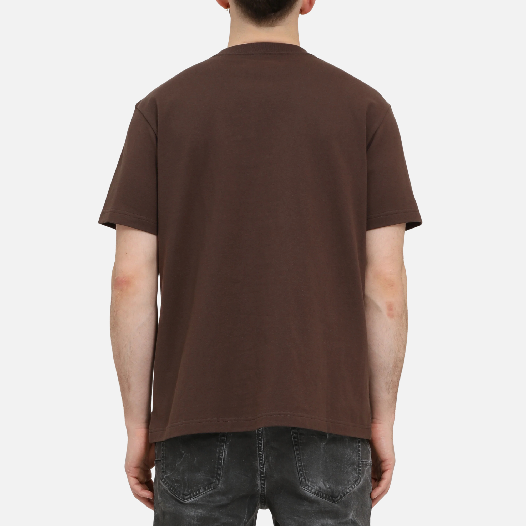 Purple Brand Brown Black Slab Wordmark T-Shirt